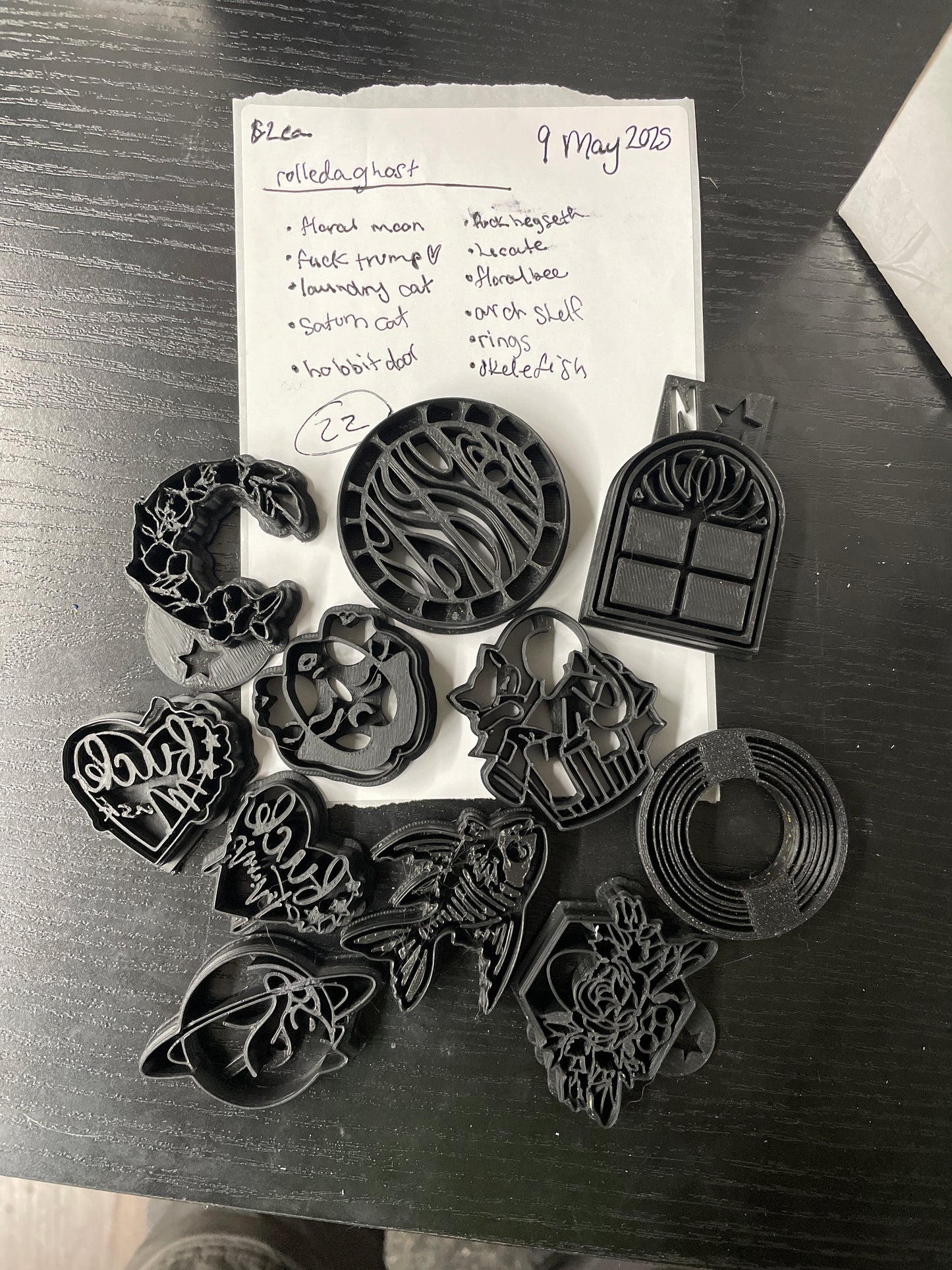 RolledAGhost May 9 Live Sale Listing