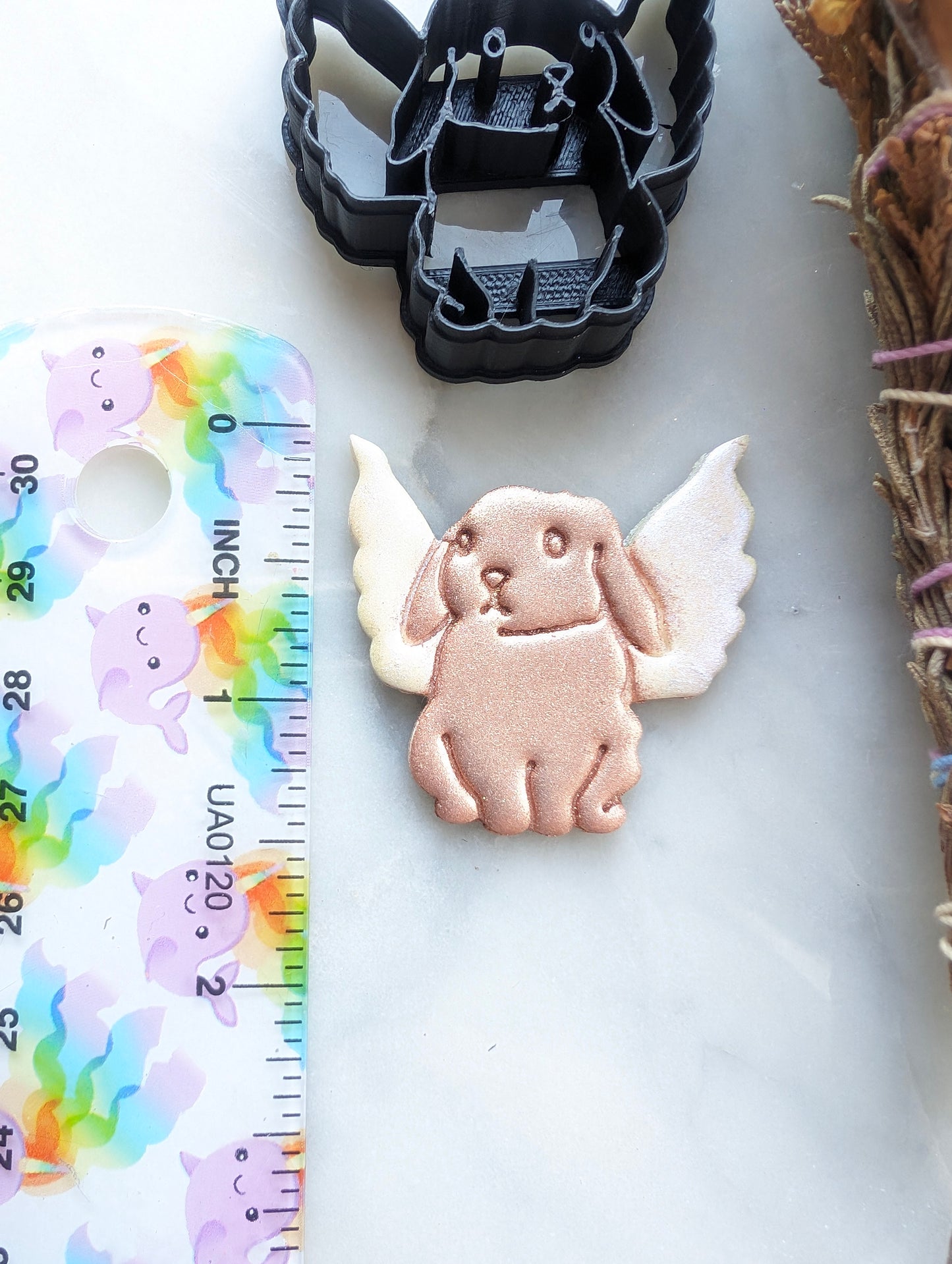 Bunny Rabbit with Wings Sharp Clay Cutter