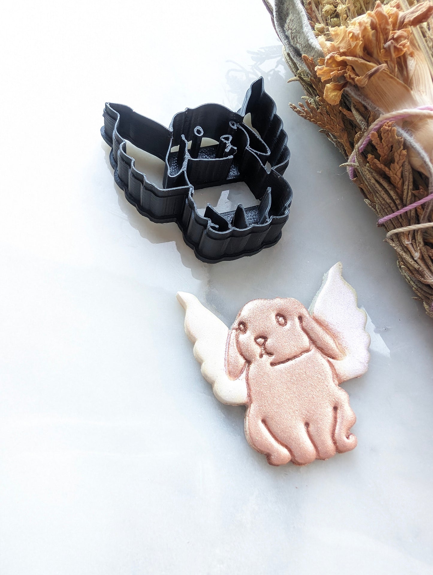 Bunny Rabbit with Wings Sharp Clay Cutter