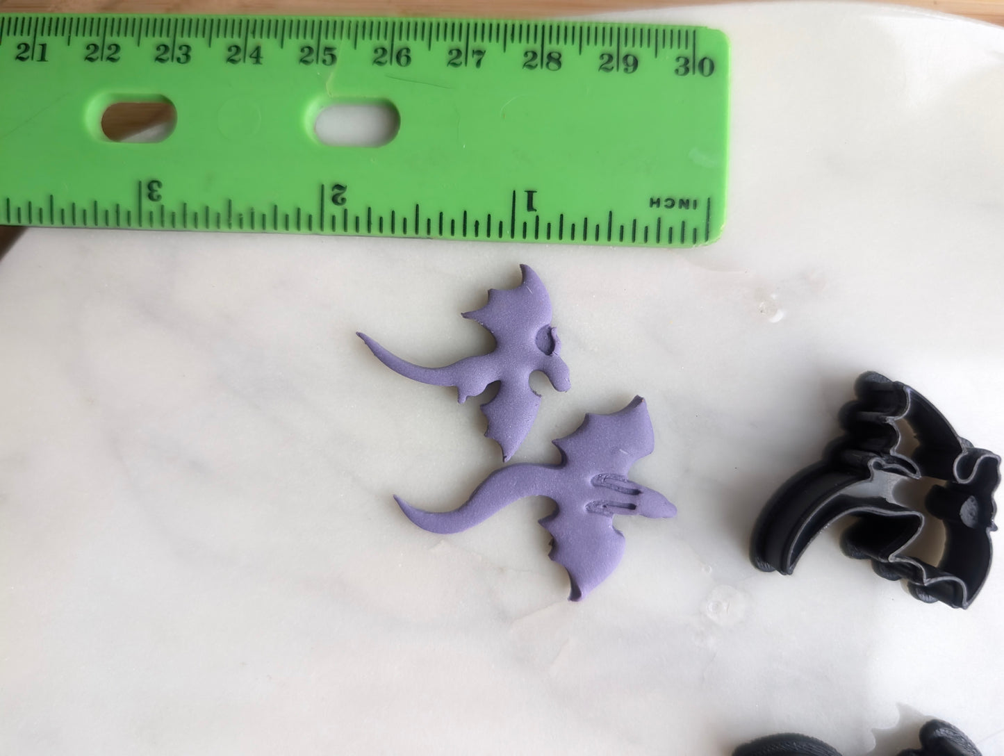 Duo Pair of Side Dragons Sharp Clay Cutter