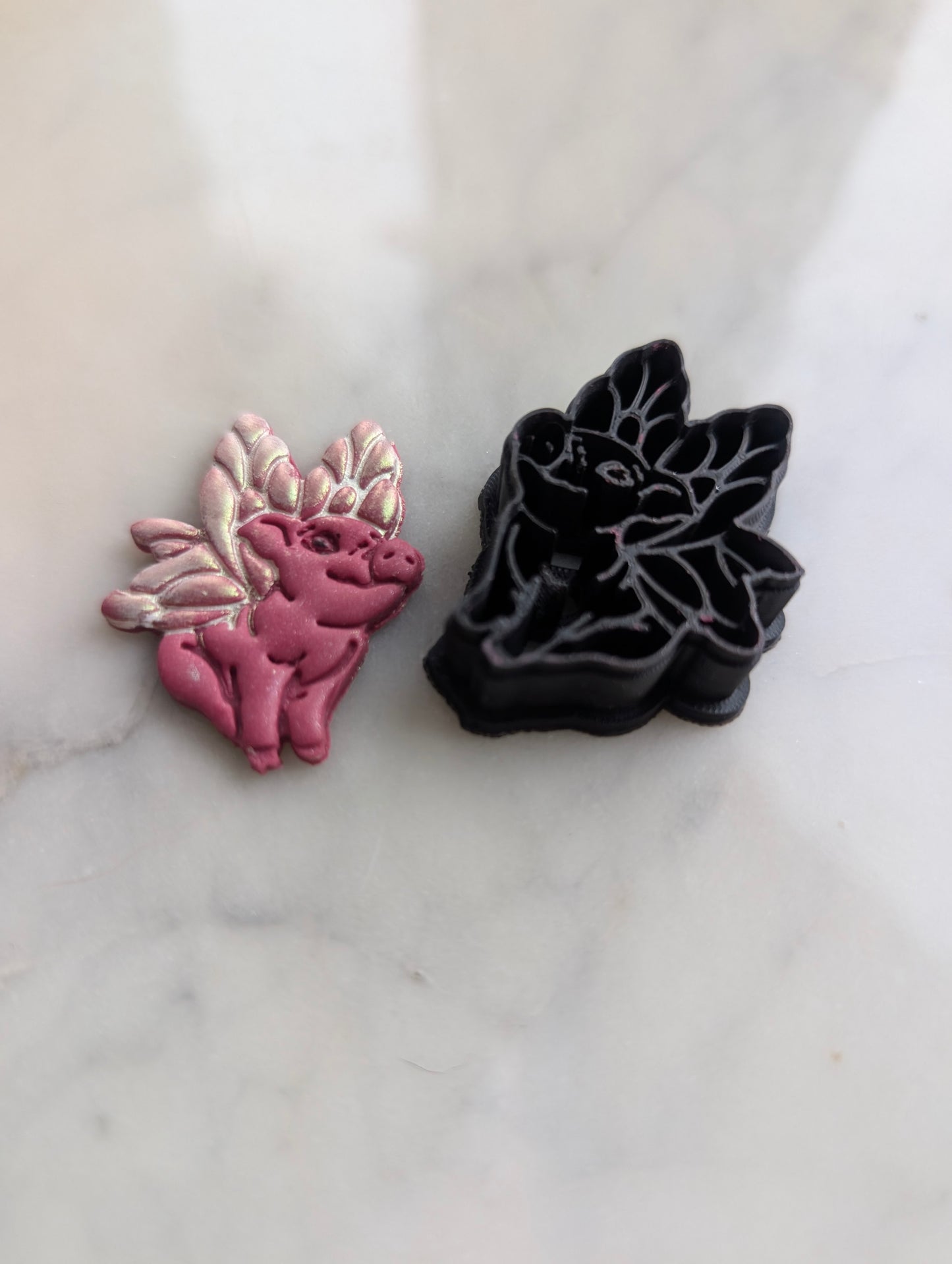 Pixie Pig with Wings Sharp Clay Cutter