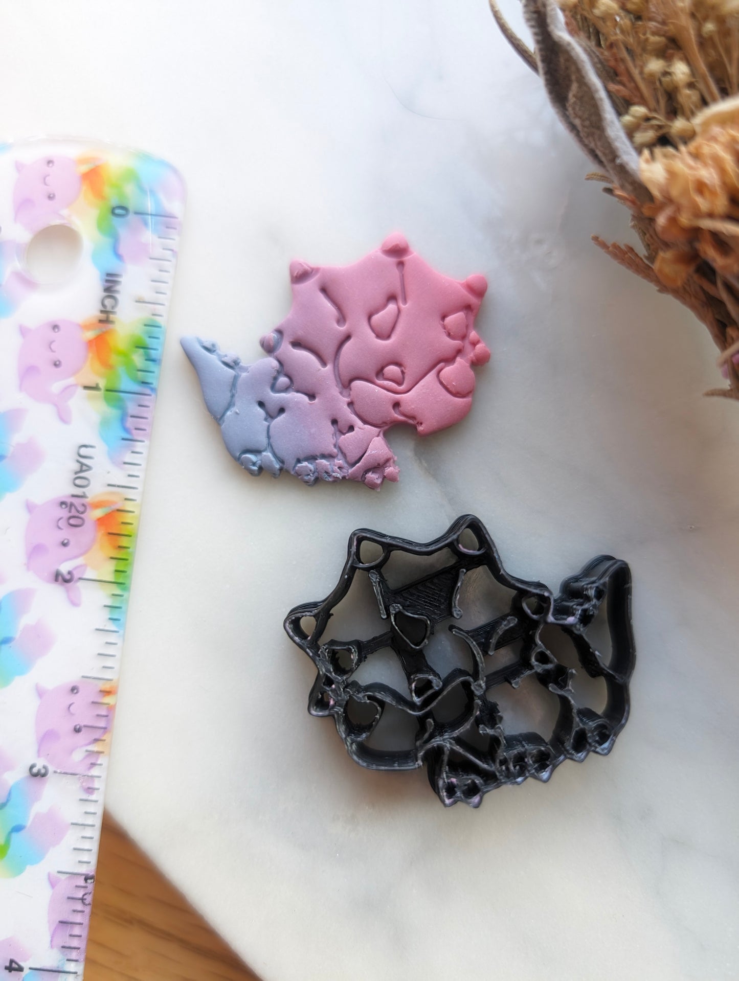 Baby Triceratops Dinosaur Sharp Clay Cutter