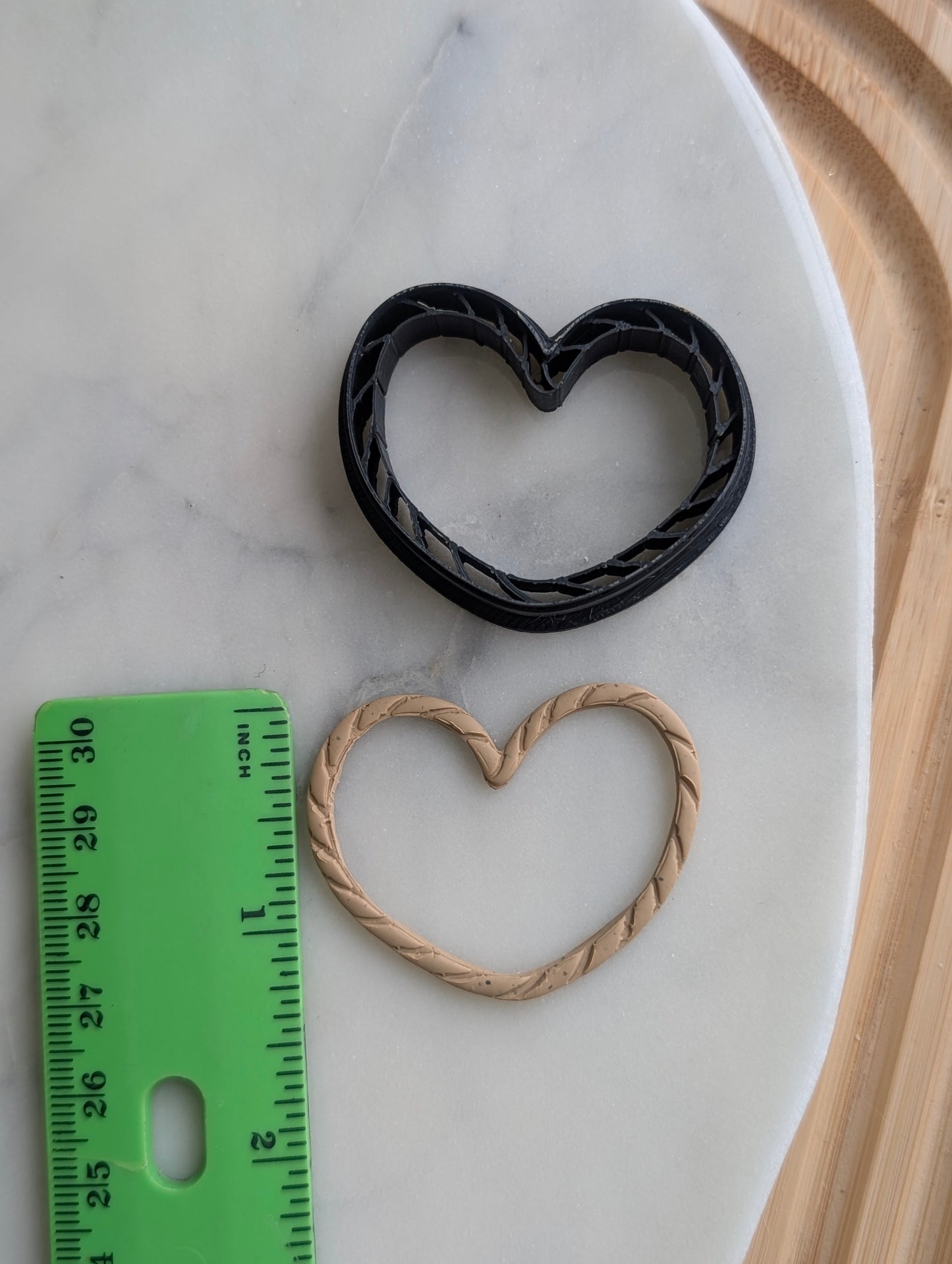 Rope Heart Sharp Clay Cutter