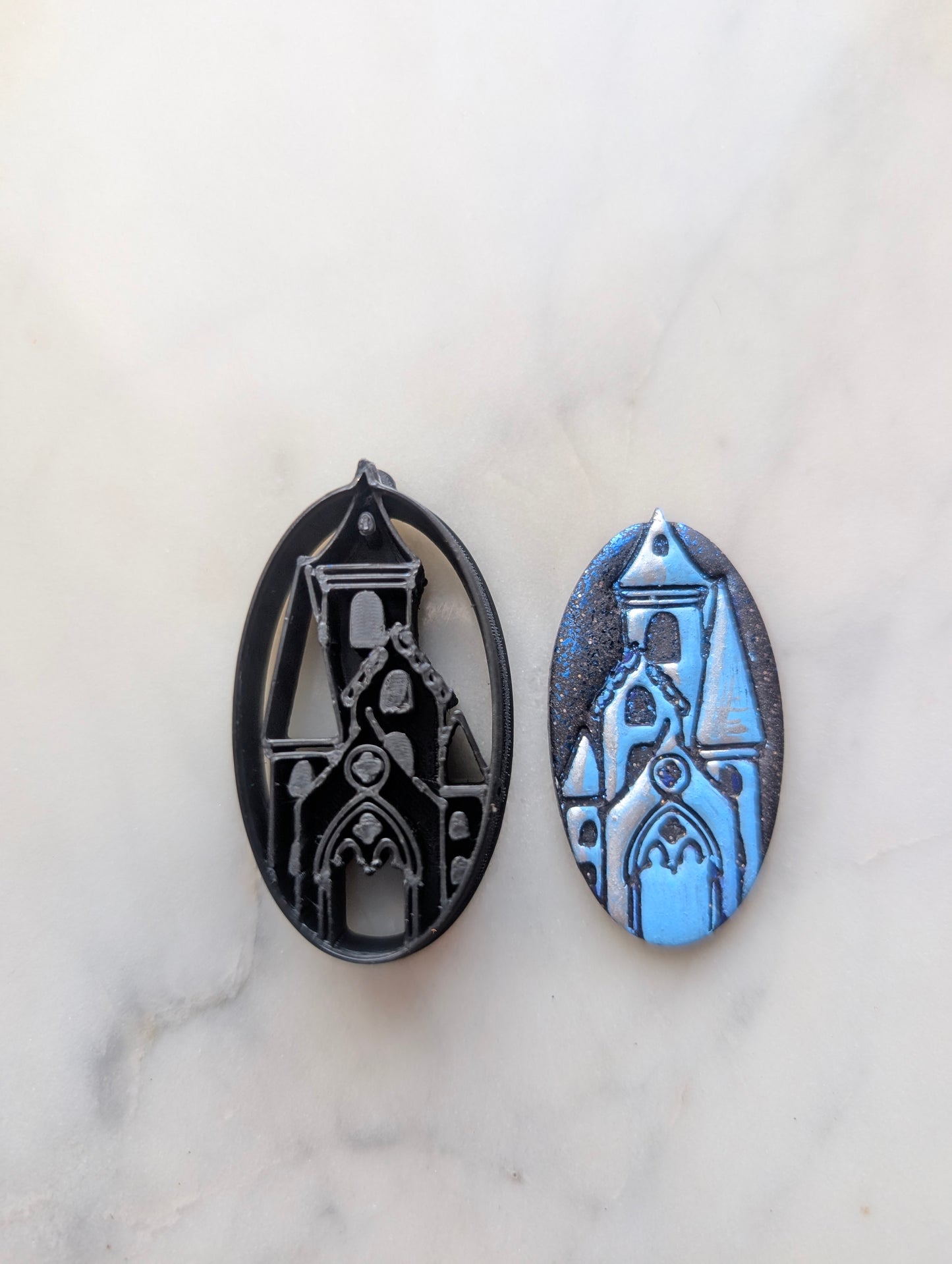 Church House on Oval Sharp Clay Cutter