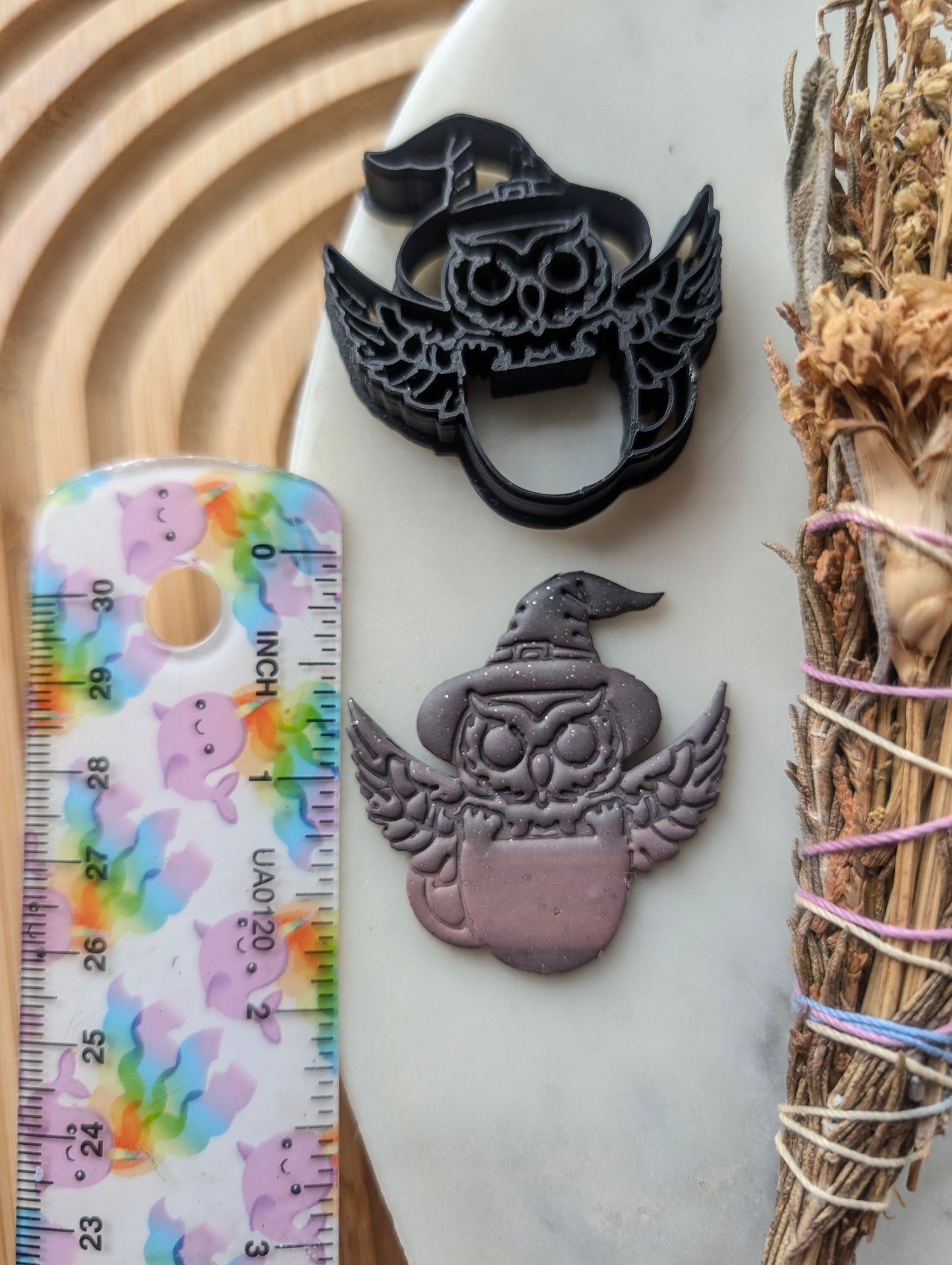 Owl in a Teacup Sharp Clay Cutter