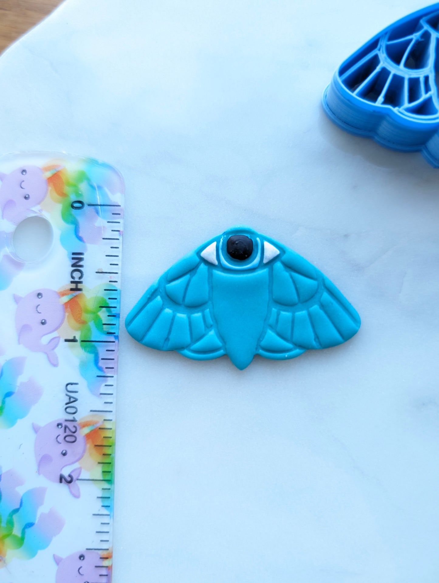 New All Seeing Eye Moth Sharp Clay Cutter
