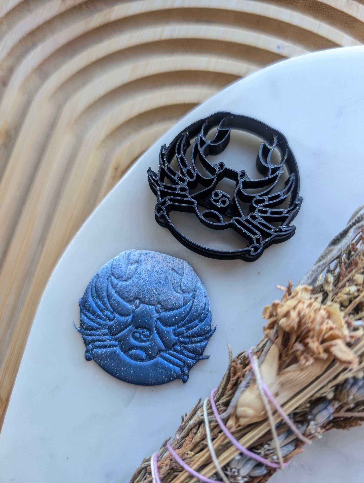 Cancer Crab Coin Sharp Clay Cutter