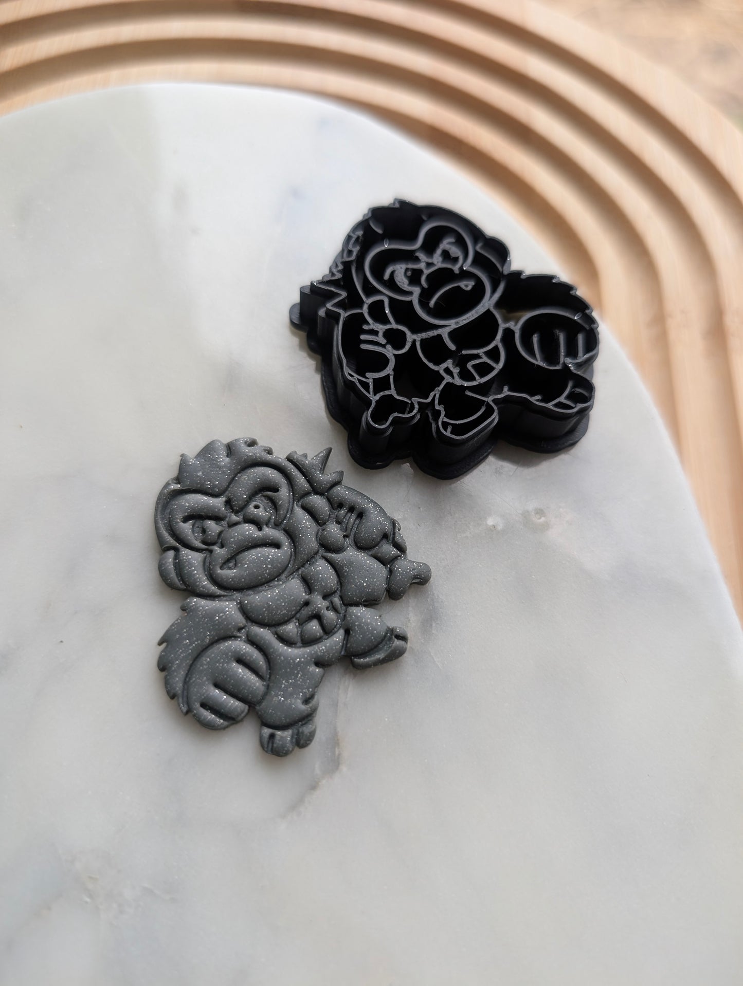 Kaiju King Kong Embossed Sharp Cutter for Clay and More