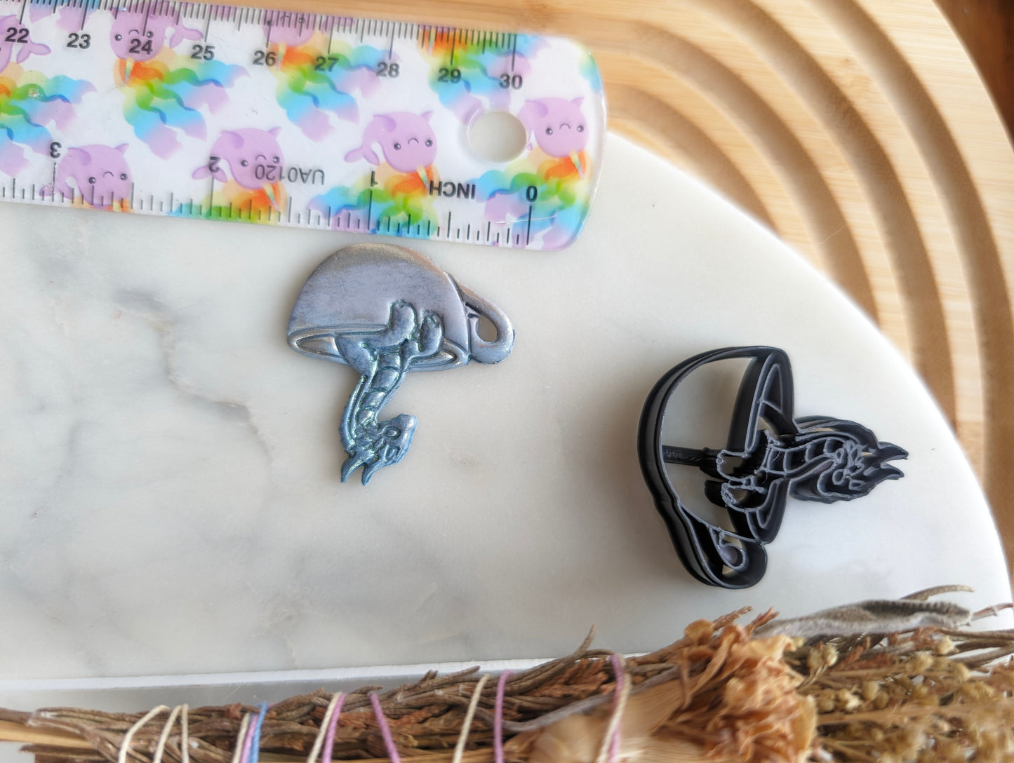 Little Dragon in a Teacup Sharp Clay Cutter