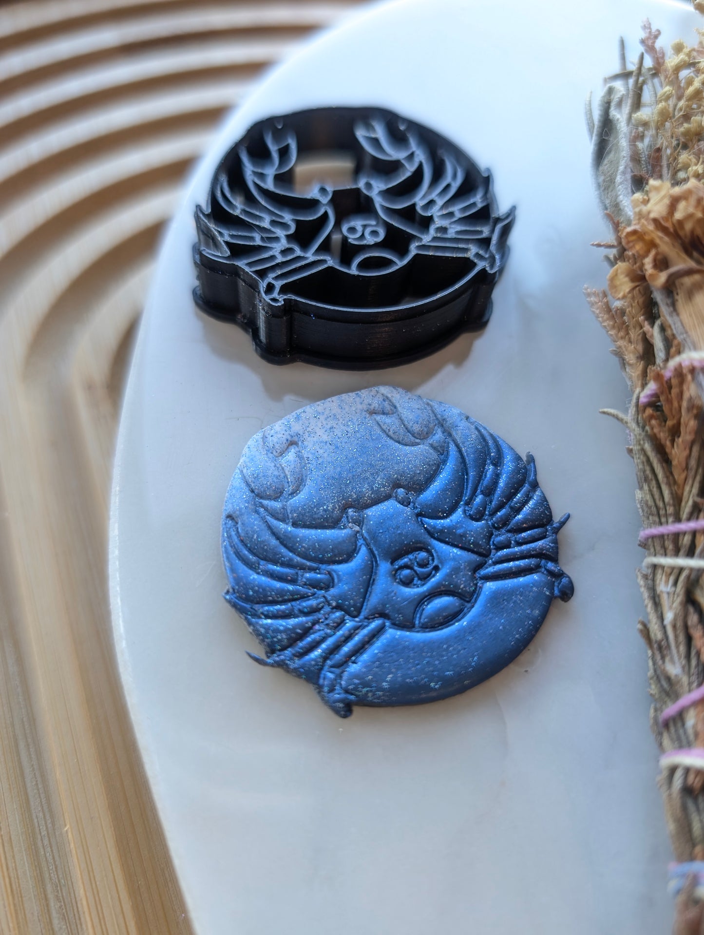Cancer Crab Coin Sharp Clay Cutter