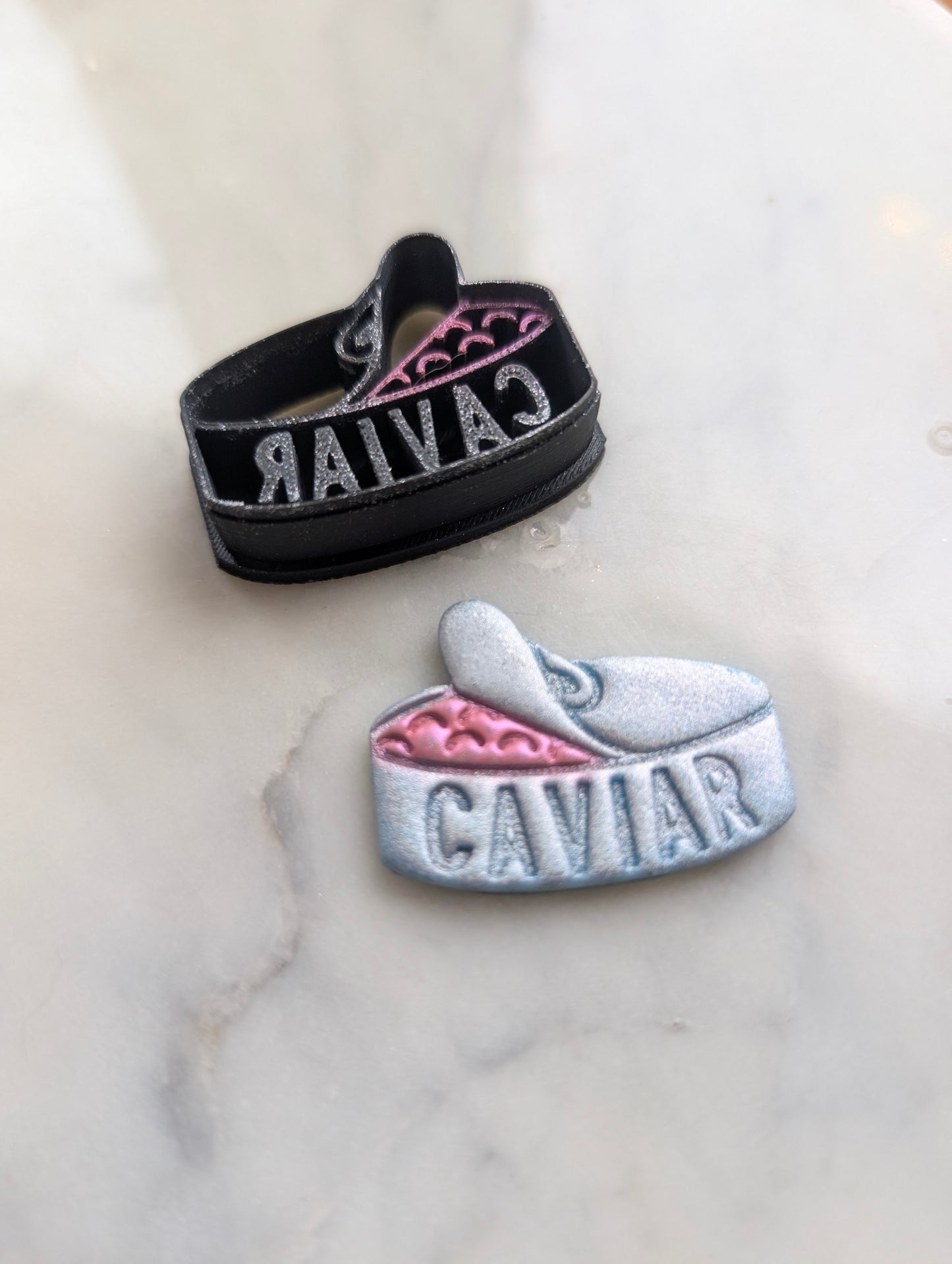 Tin of Caviar Sharp Clay Cutter