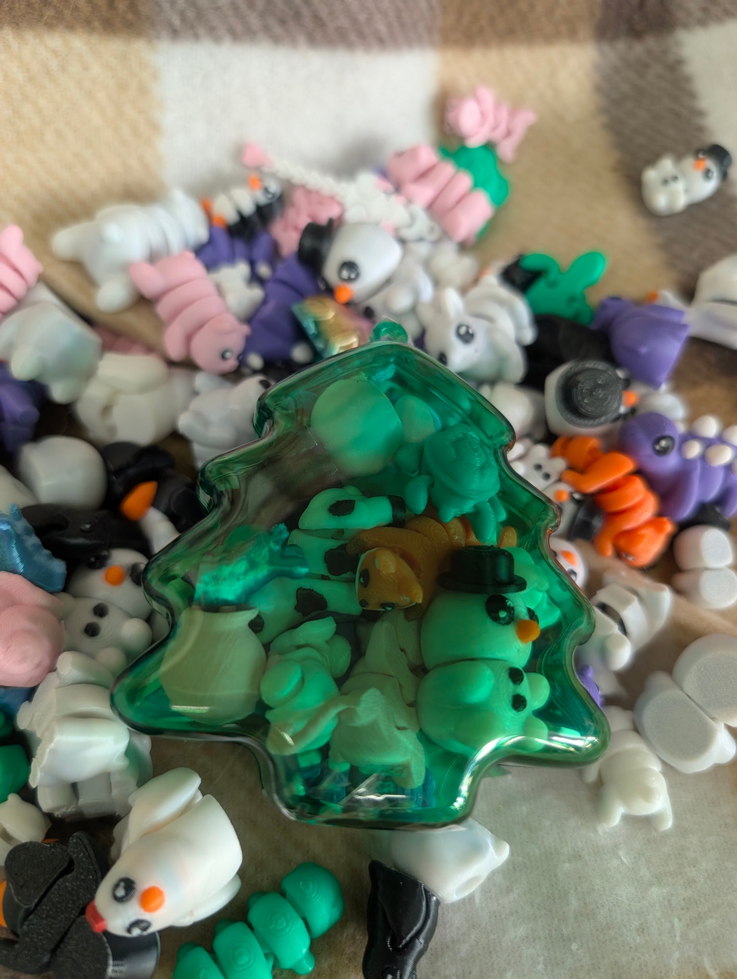 Random Gift Tree Box of 3D Printed Minis