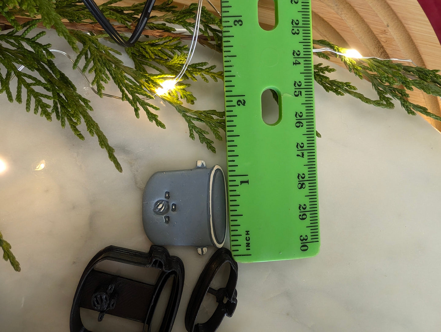 Small Vintage Slow Cooker Pot Sharp Clay Cutter