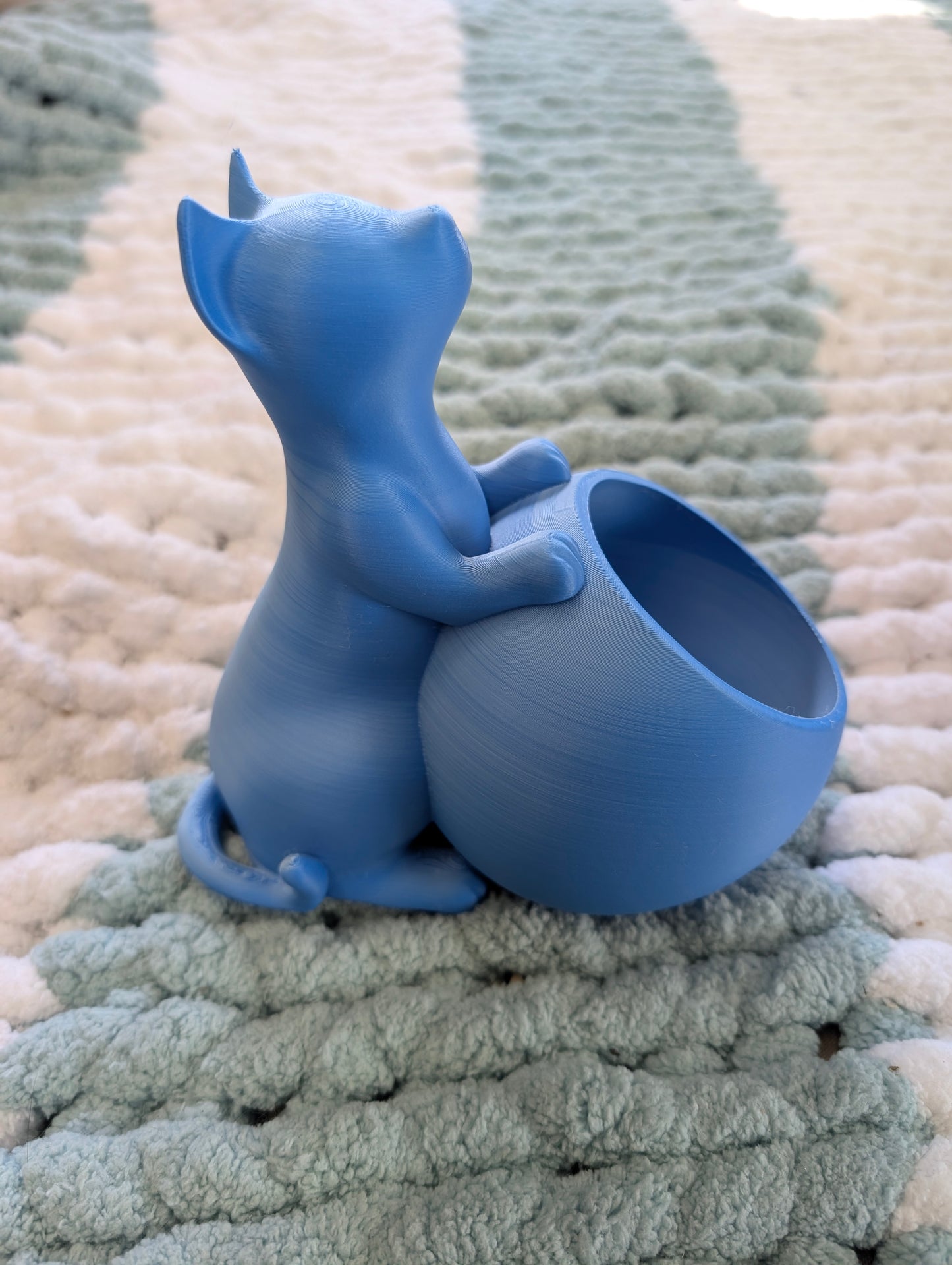 Cat Planter Container or Desk Organizer