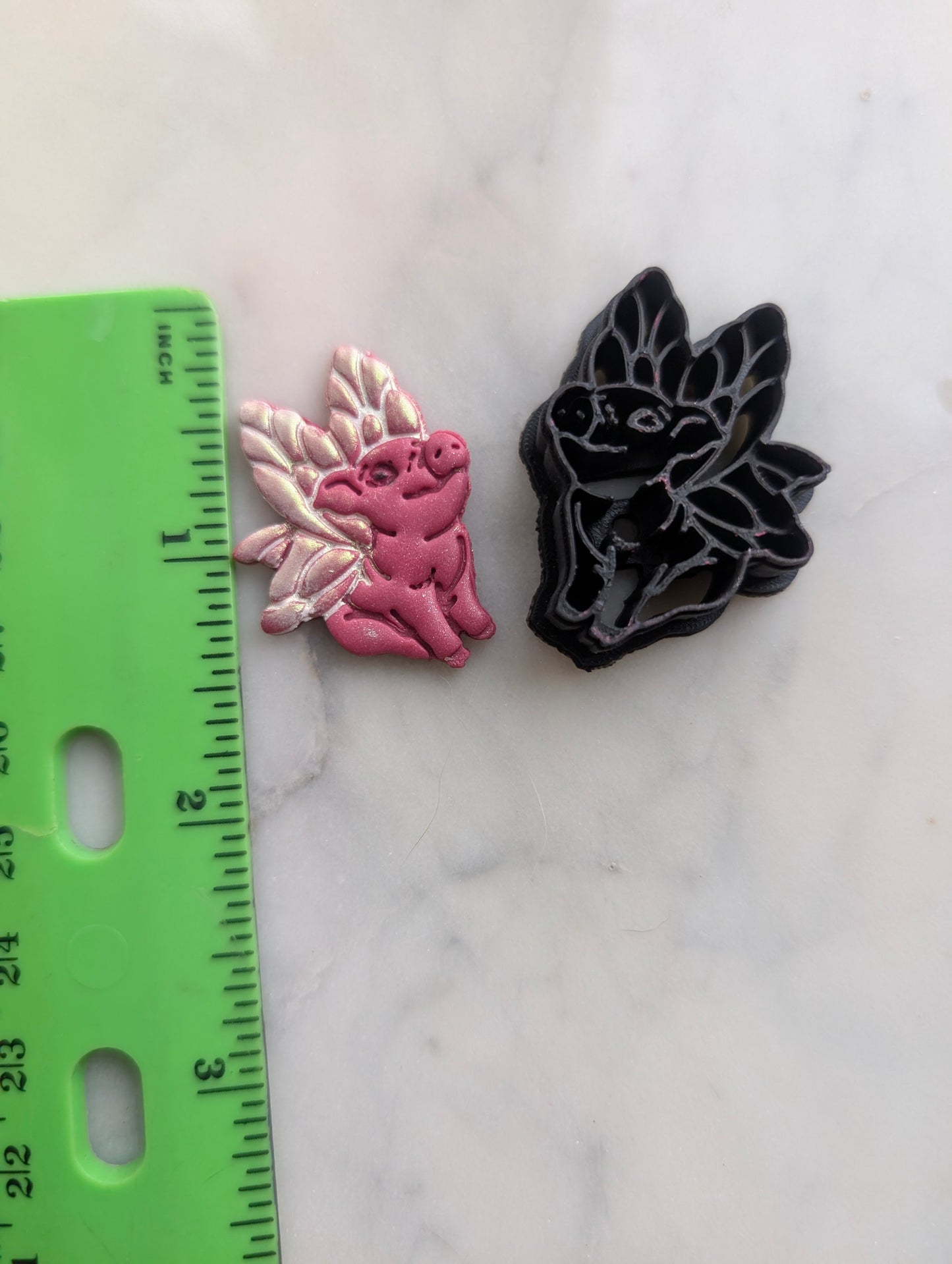 Pixie Pig with Wings Sharp Clay Cutter