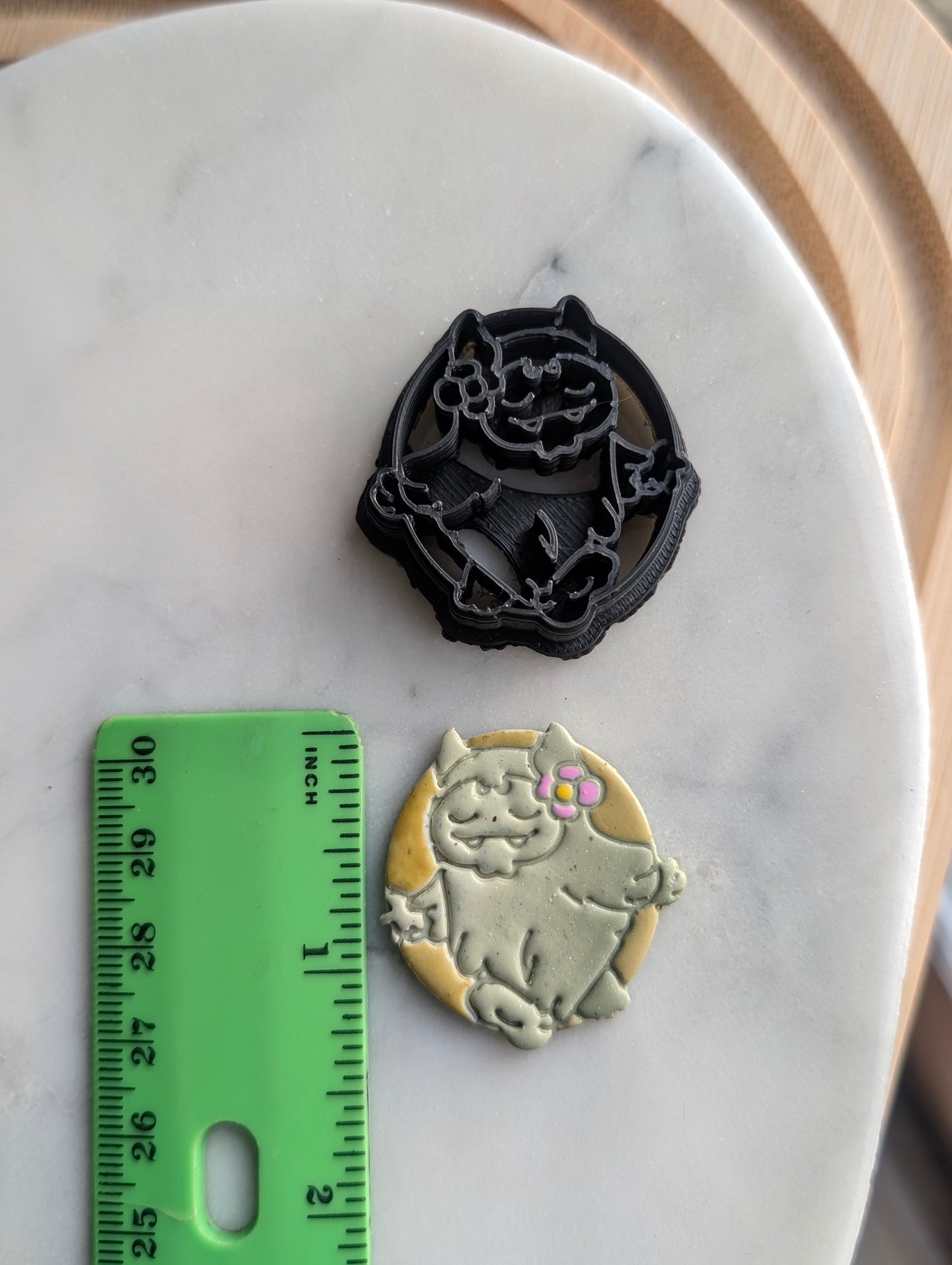 Sheepsquatch Monster Cryptid Sharp Clay Cutter