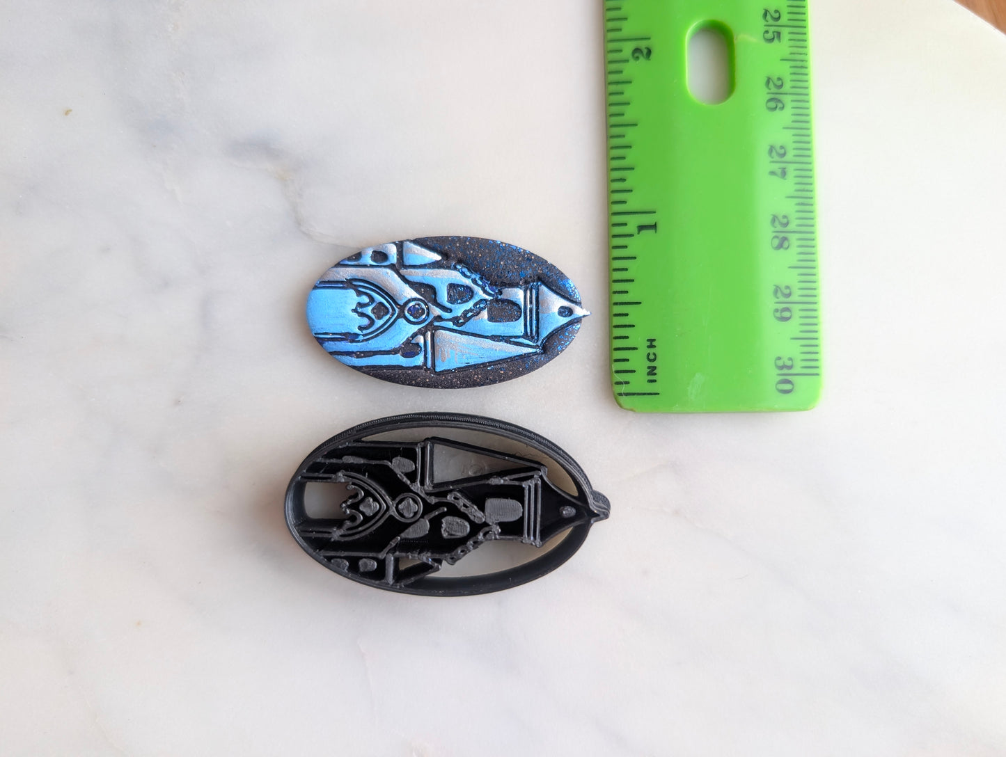 Church House on Oval Sharp Clay Cutter