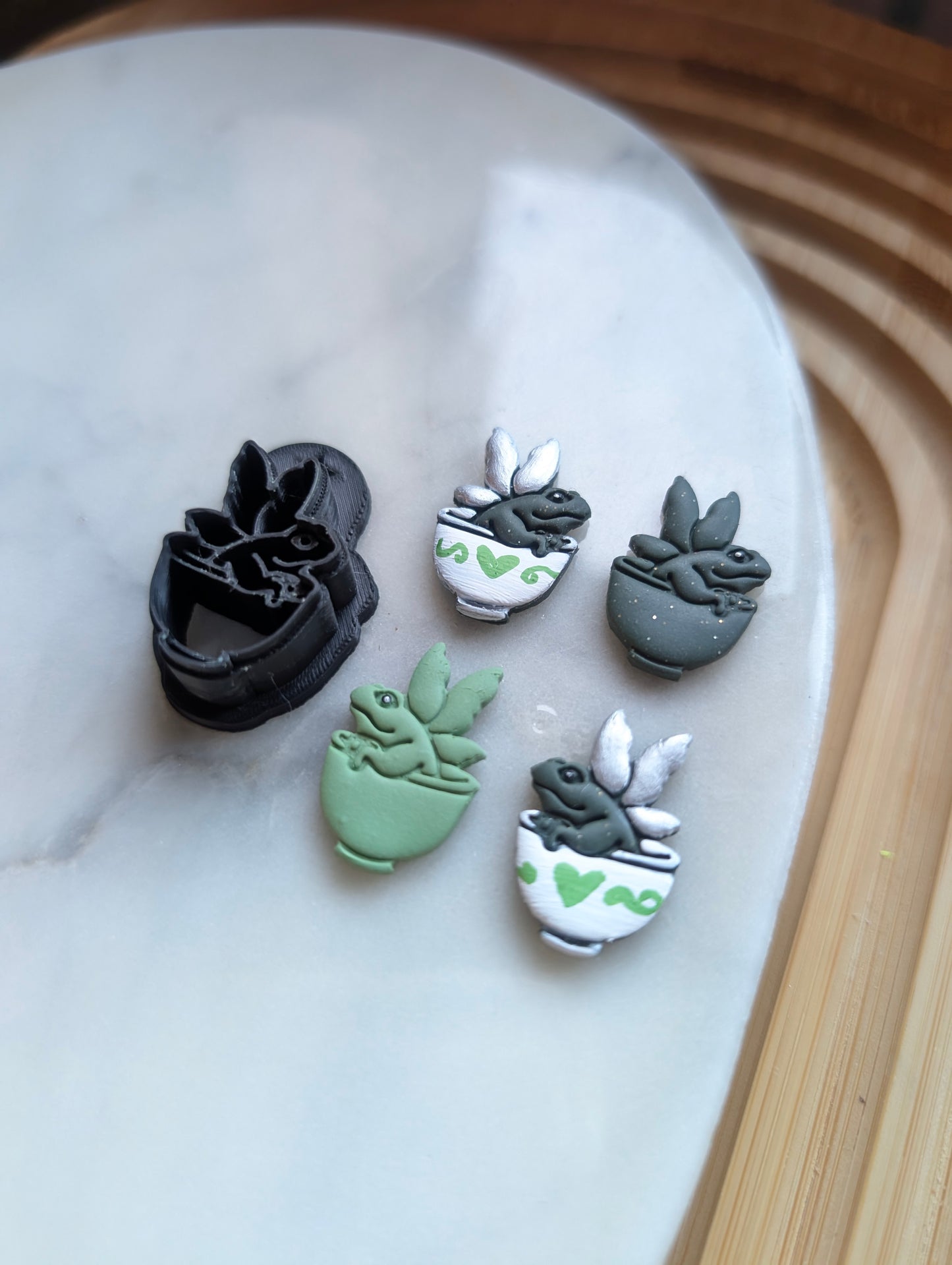 STUD Toad in a Teacup Sharp Clay Cutter