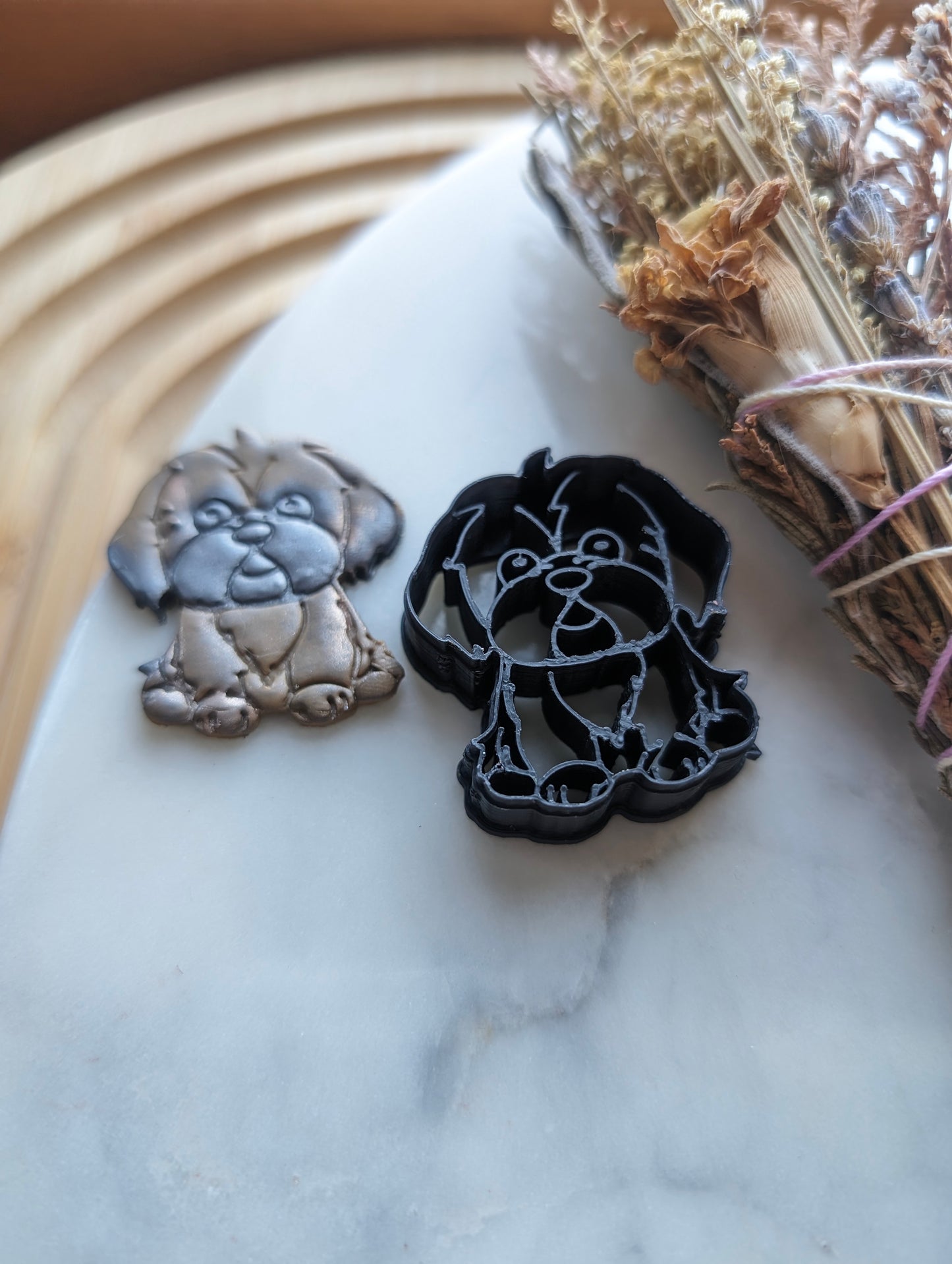Shih Tzu Cute Dog Cutter Sharp Clay Cutter