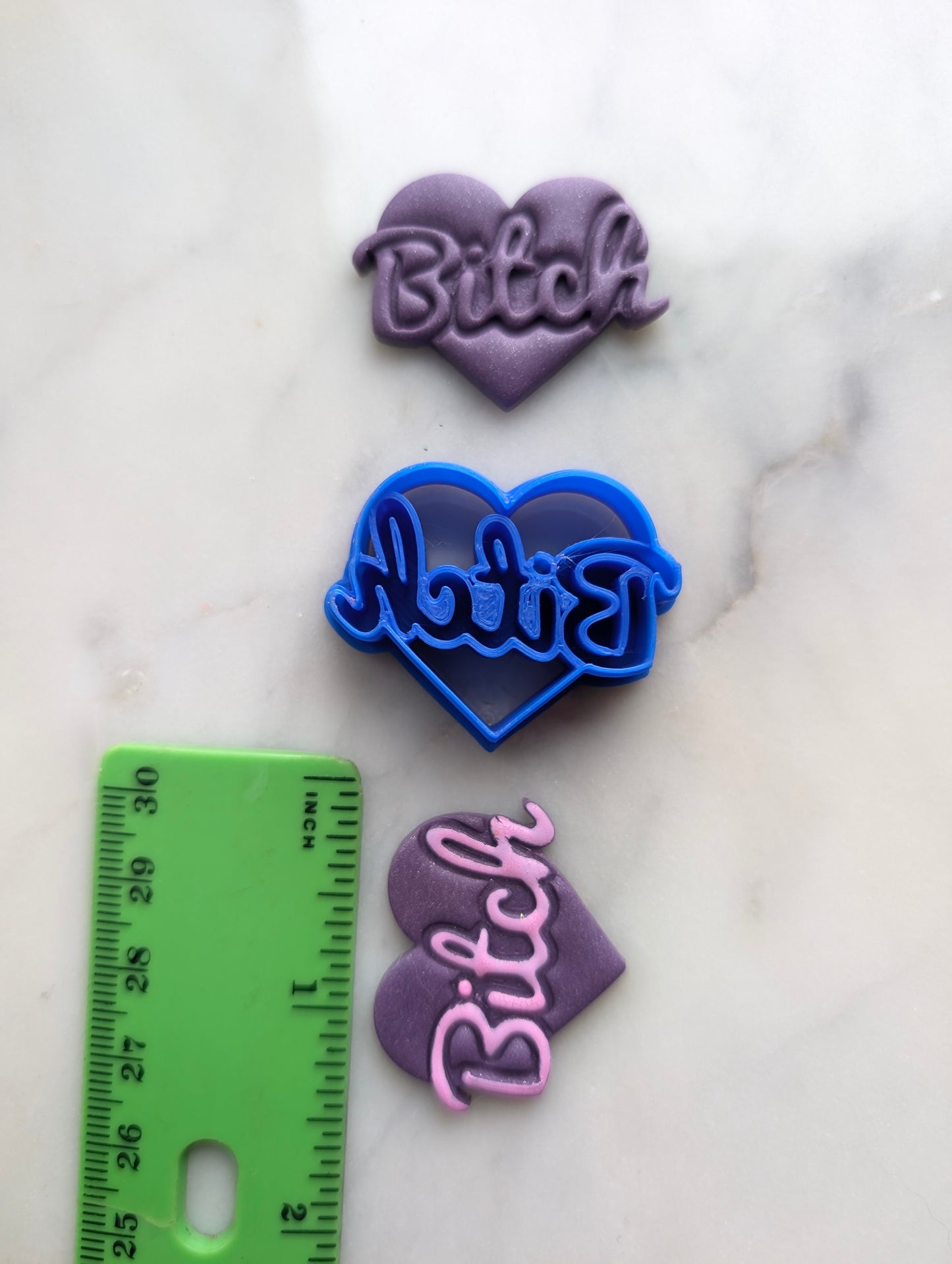 Bitch Heart Sharp Clay Cutter