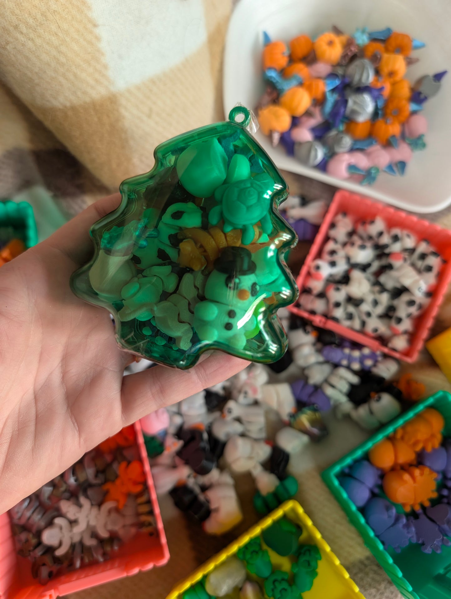 Random Gift Tree Box of 3D Printed Minis