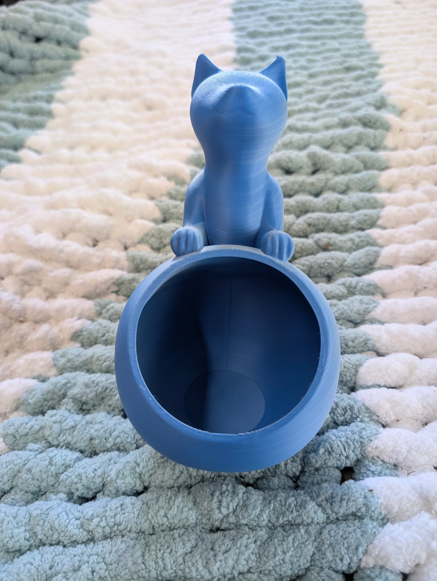 Cat Planter Container or Desk Organizer