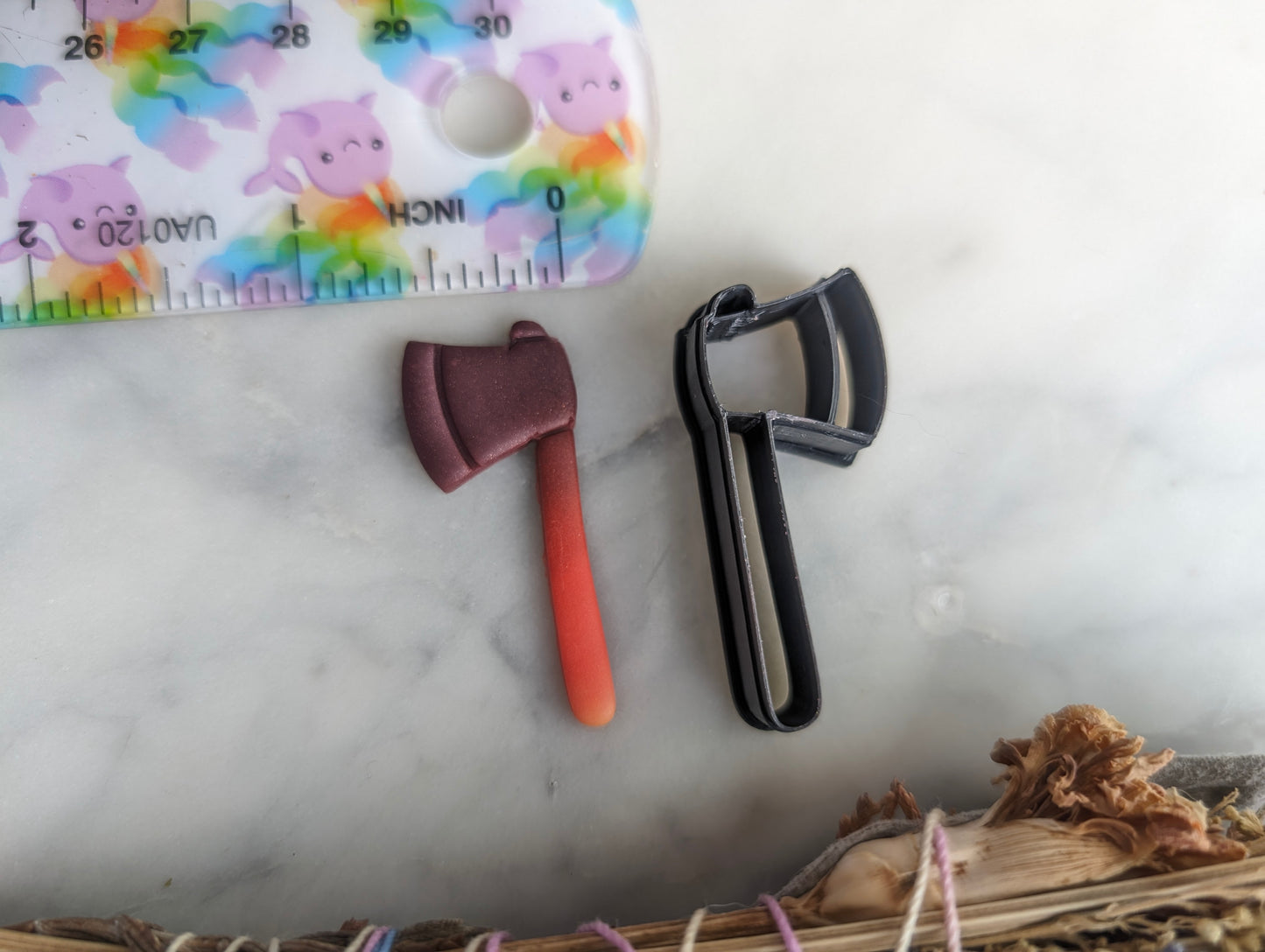 Fire Axe Sharp Clay Cutter