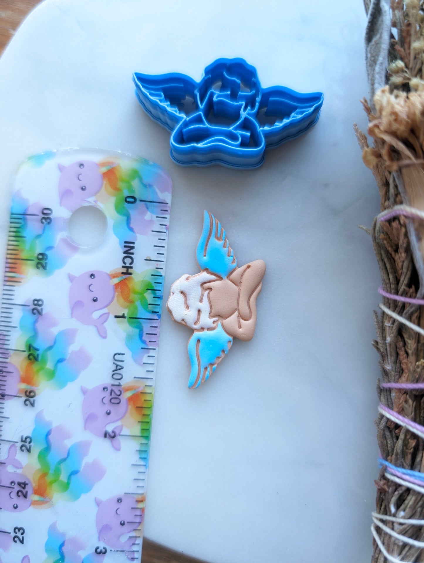 Small No Face Cherub Sharp Clay Cutter