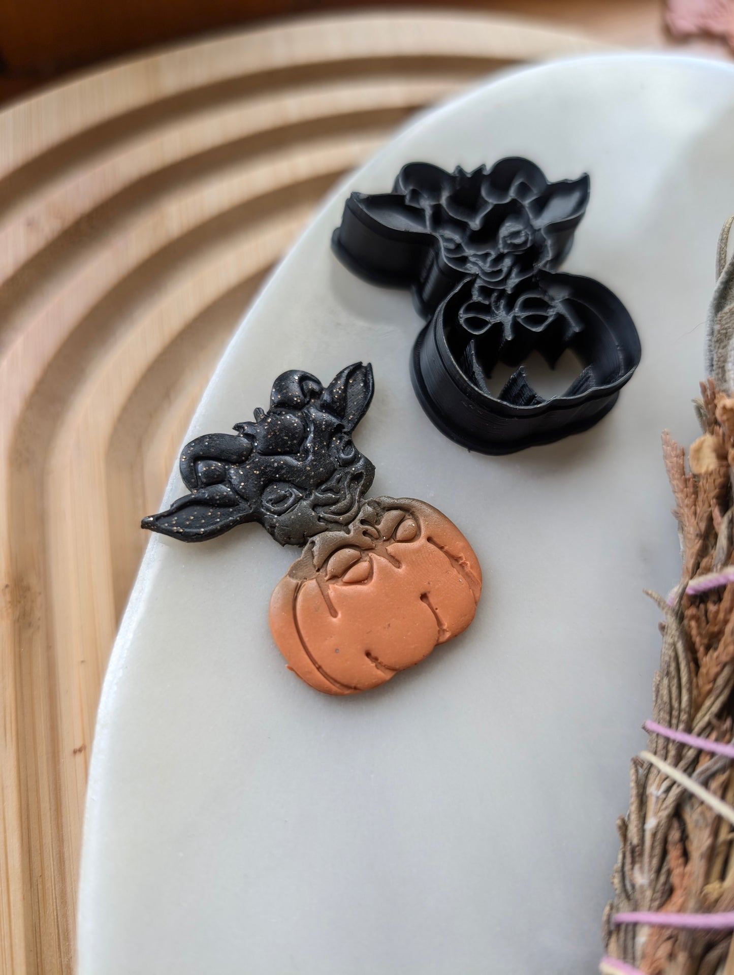 Goat in a Pumpkin Sharp Clay Cutter