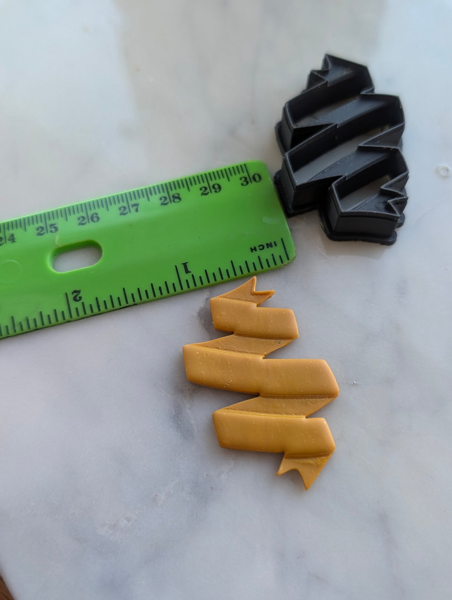 Ribbon Banner Sharp Clay Cutter