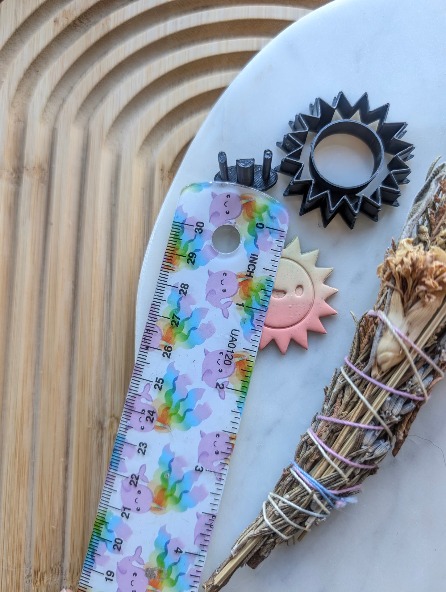 Sunny Day with Happy Face Cutout Sharp Clay Cutter