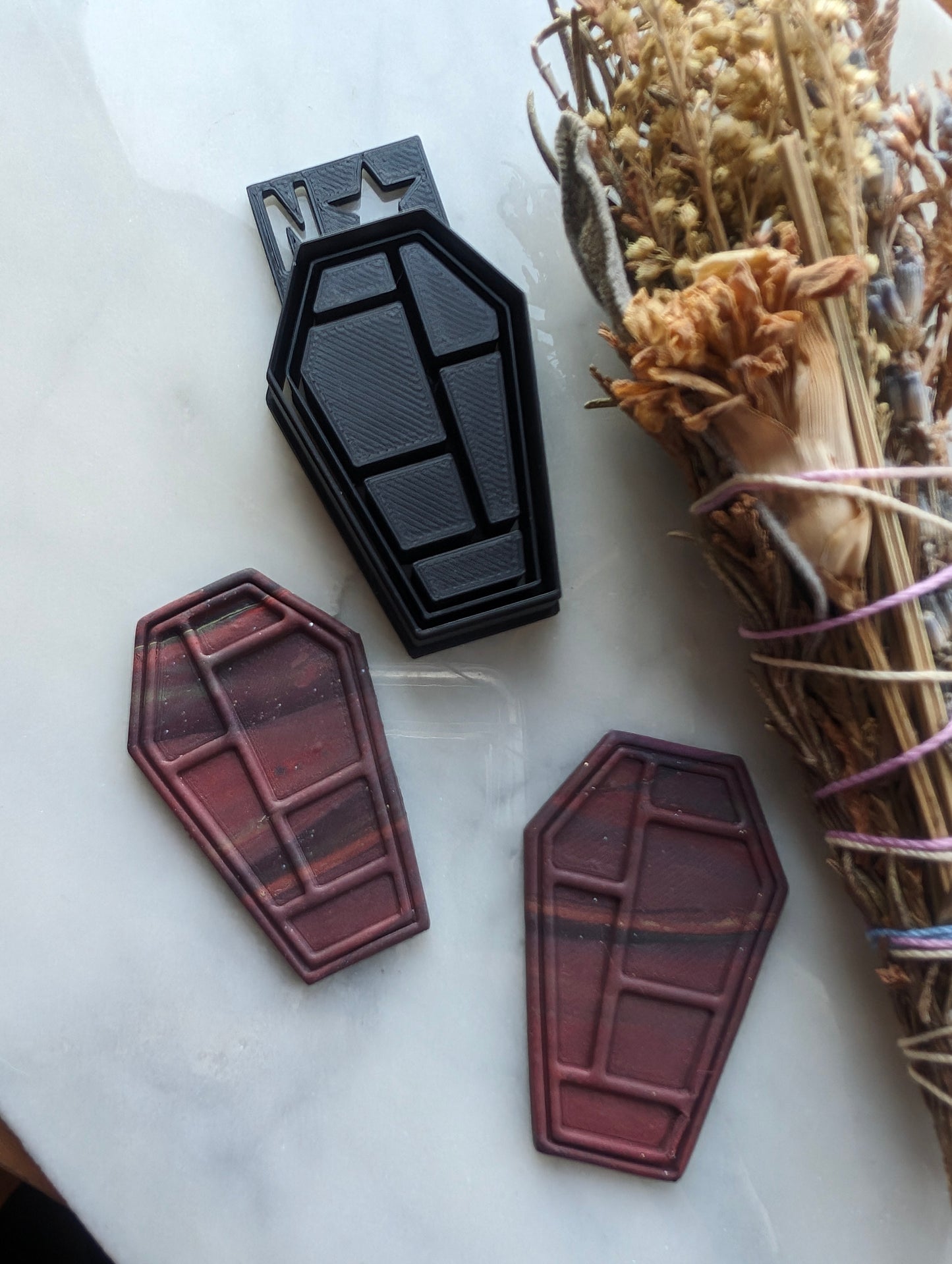 Coffin Shaped Shelf Window Sharp Clay Cutter