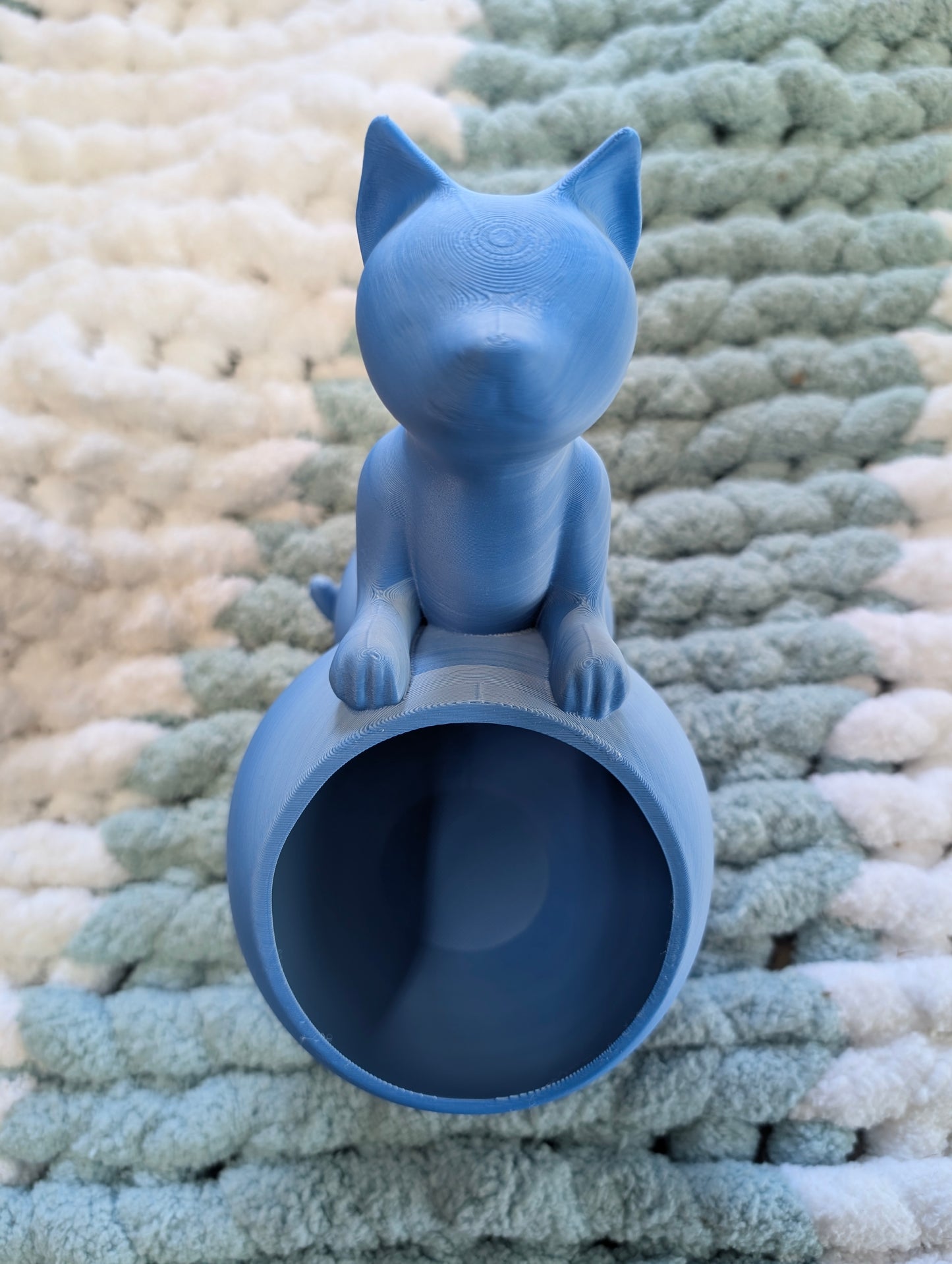 Cat Planter Container or Desk Organizer