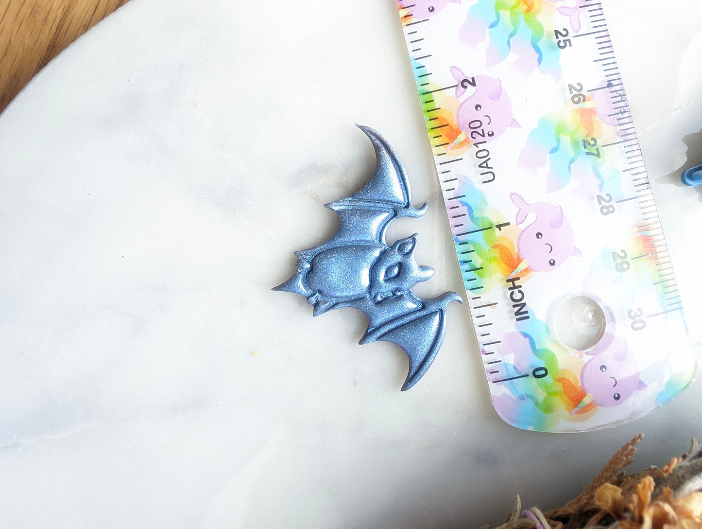 Semi Realistic Bat Embossed Sharp Clay Cutter