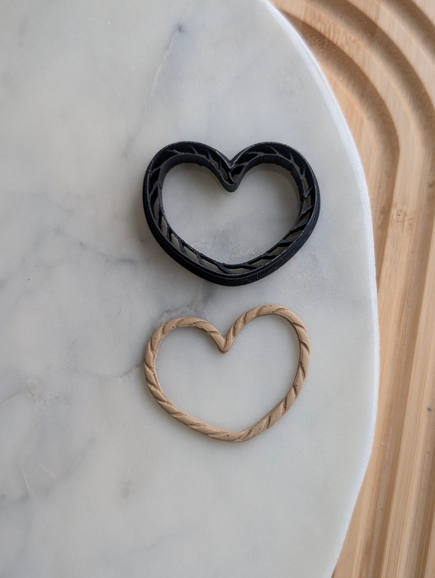 Rope Heart Sharp Clay Cutter