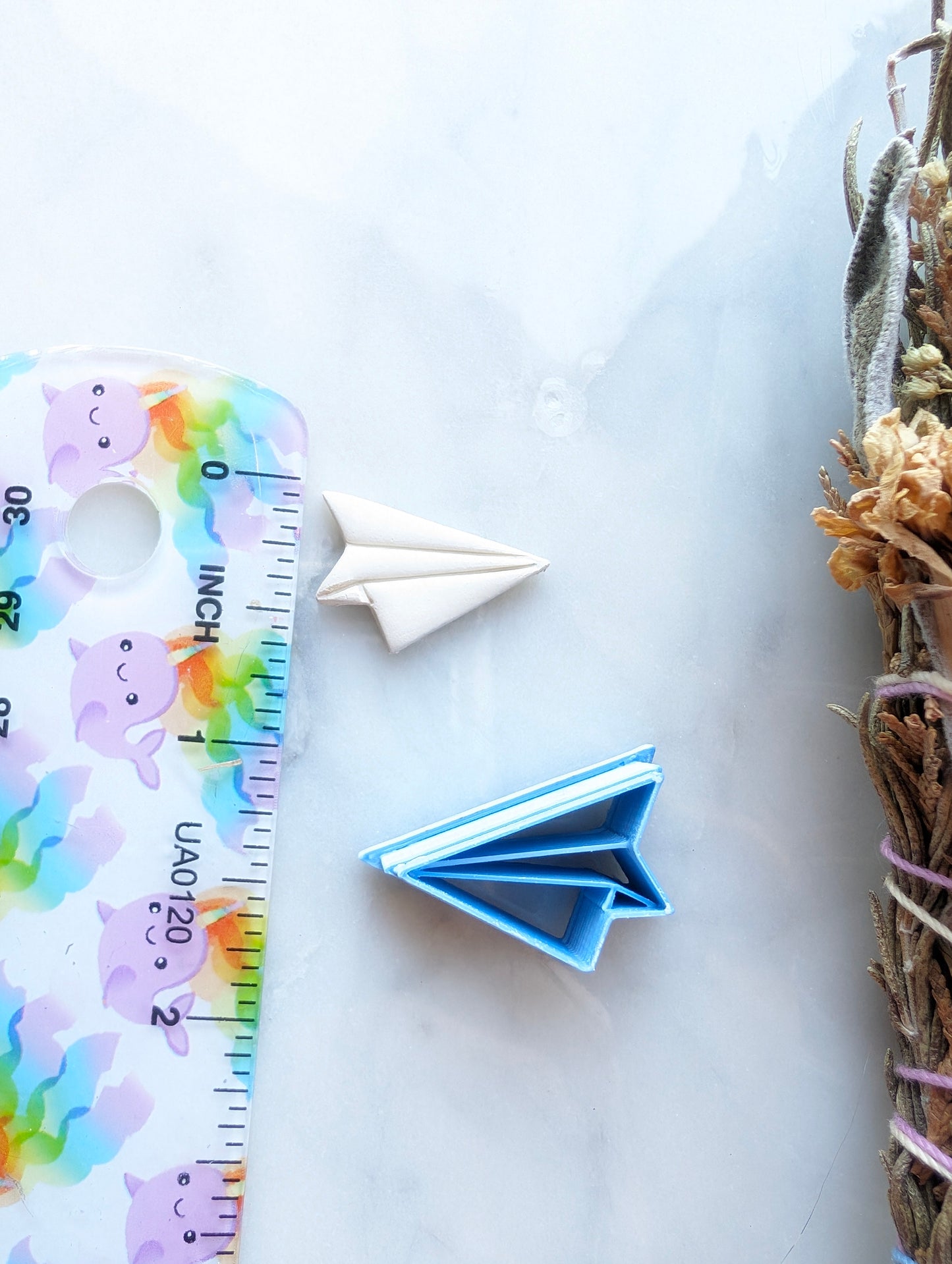 Paper Airplane Sharp Clay Cutter