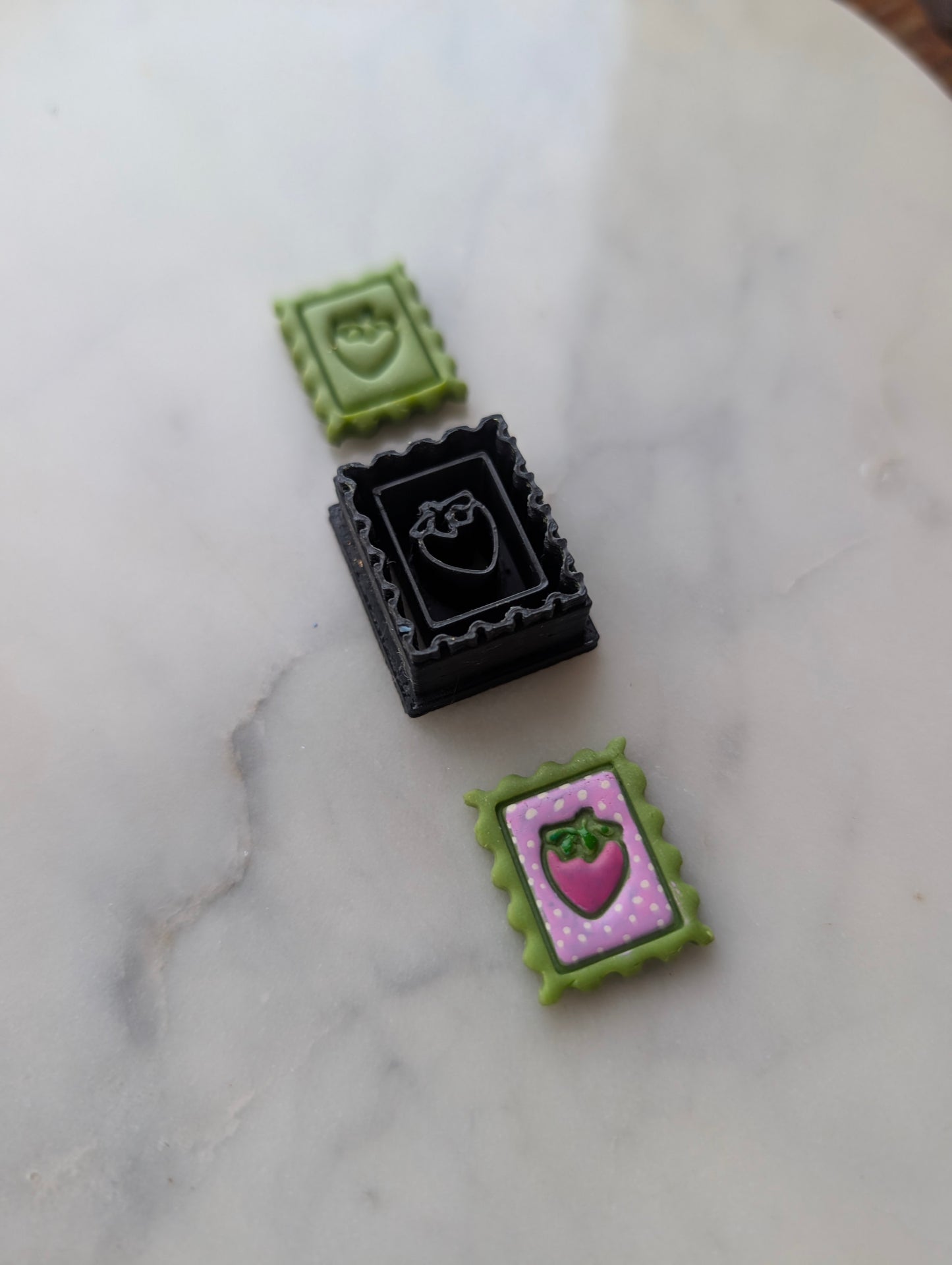 Strawberry Stamp Sharp Clay Cutter