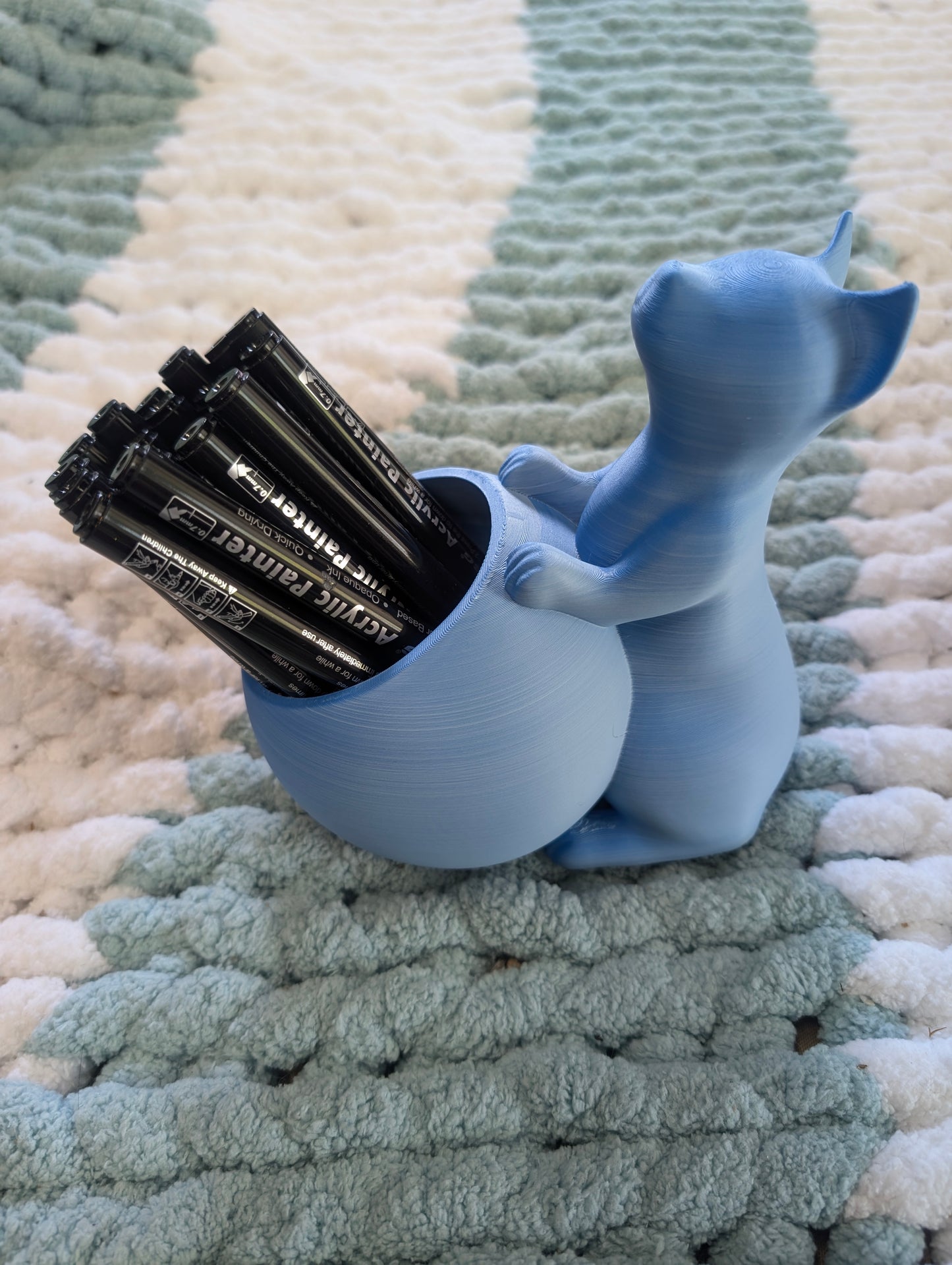Cat Planter Container or Desk Organizer