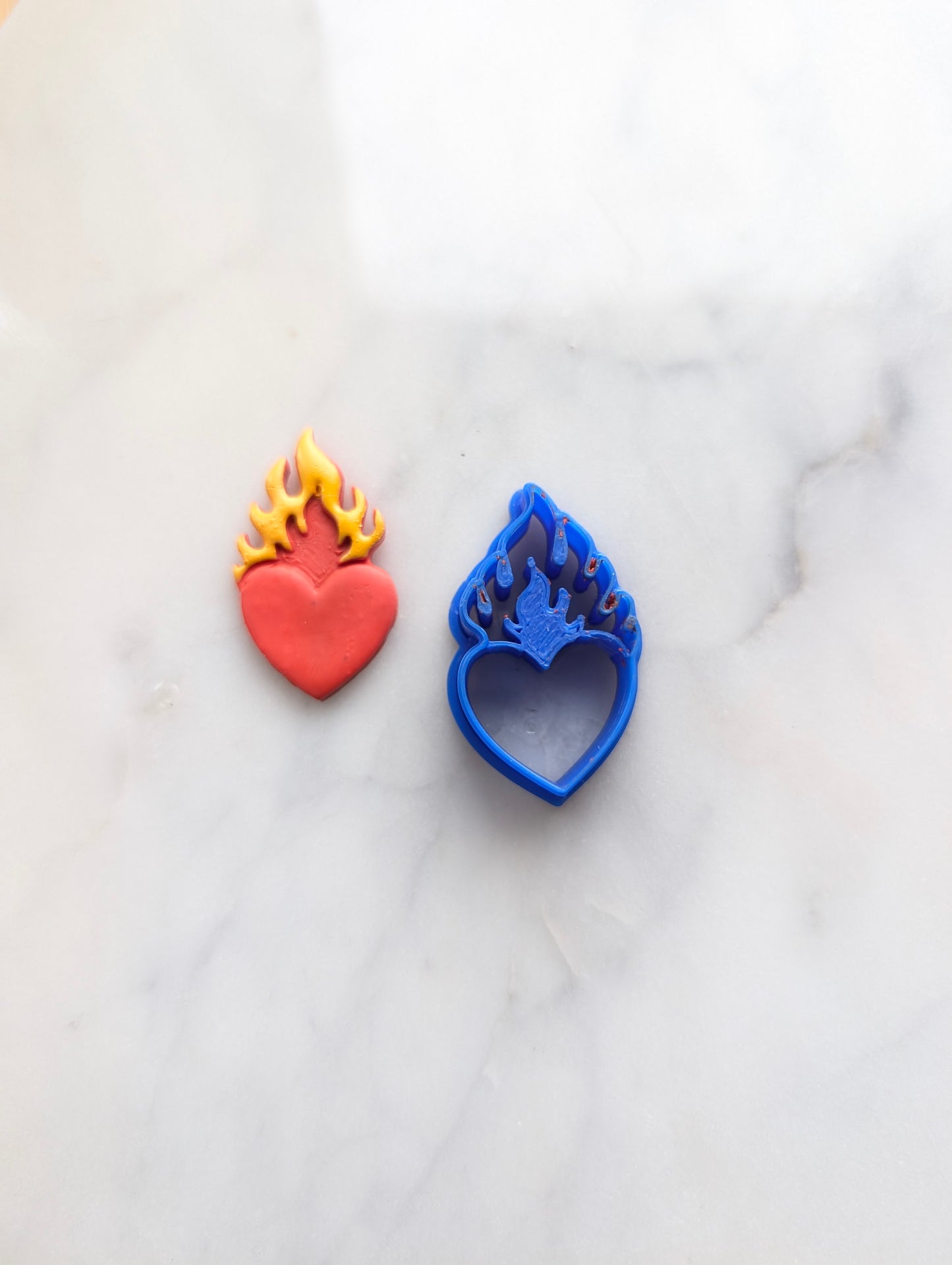 Heart on Fire Sharp Clay Cutter