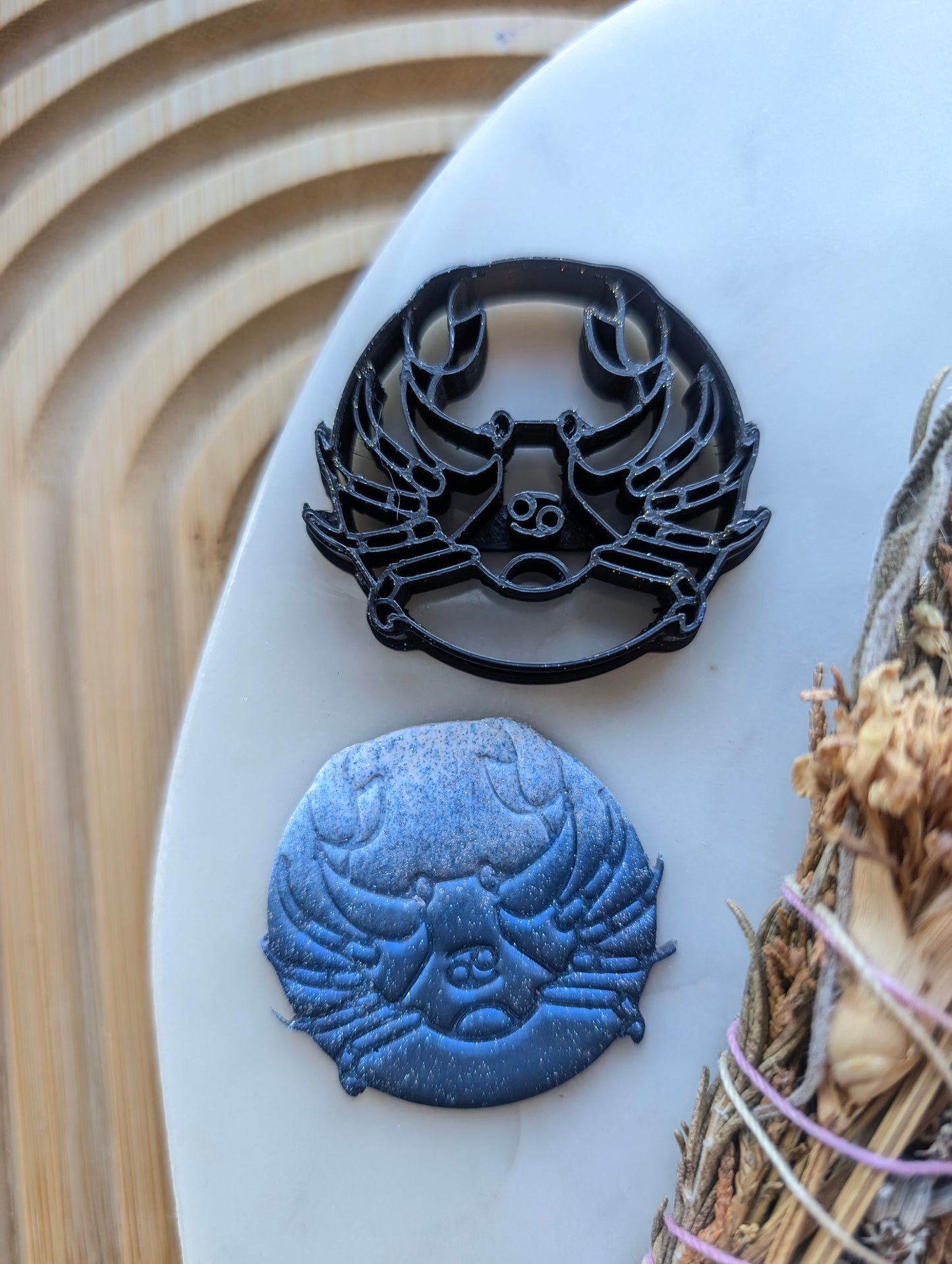 Cancer Crab Coin Sharp Clay Cutter