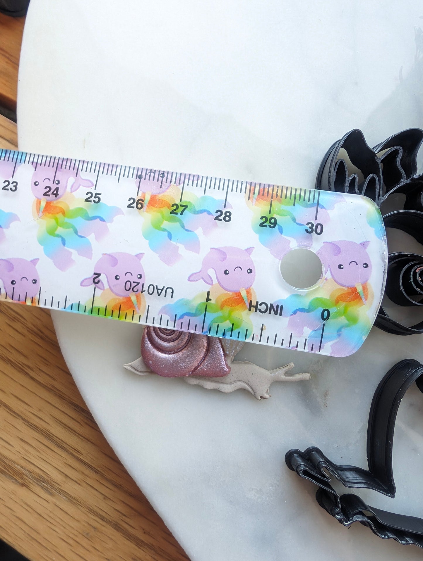 Snail with Wings Sharp Clay Cutter