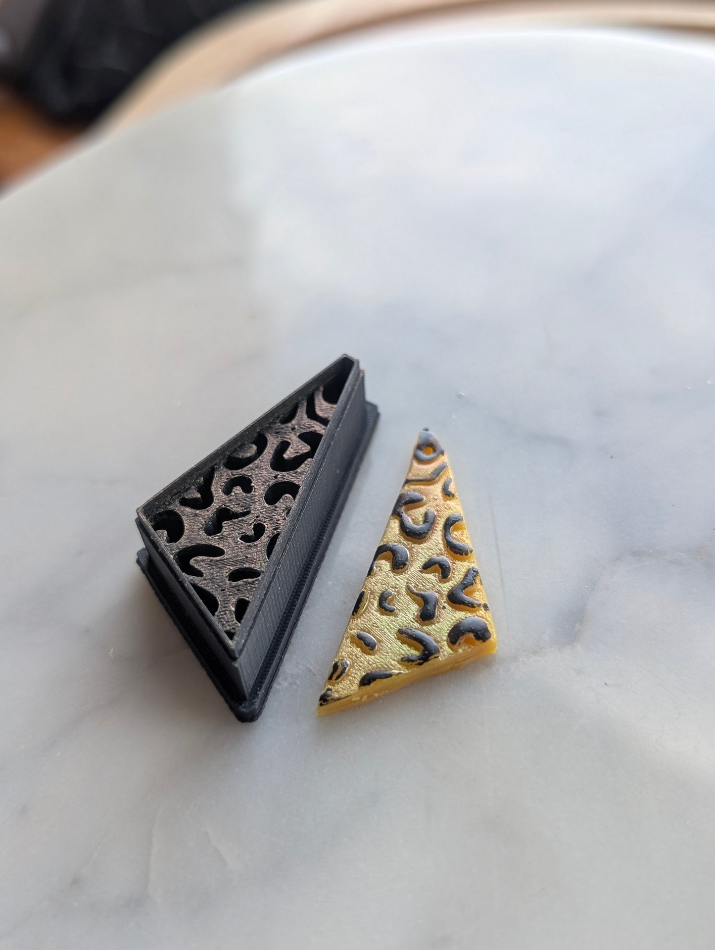 Set of 5 Leopard Print Shapes Sharp Clay Cutter