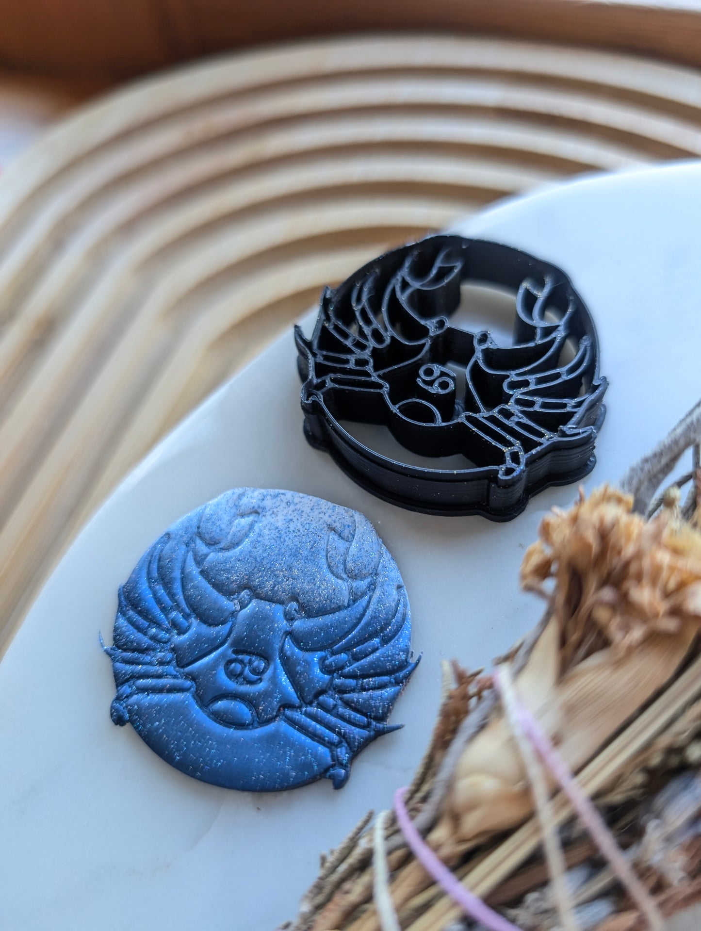 Cancer Crab Coin Sharp Clay Cutter