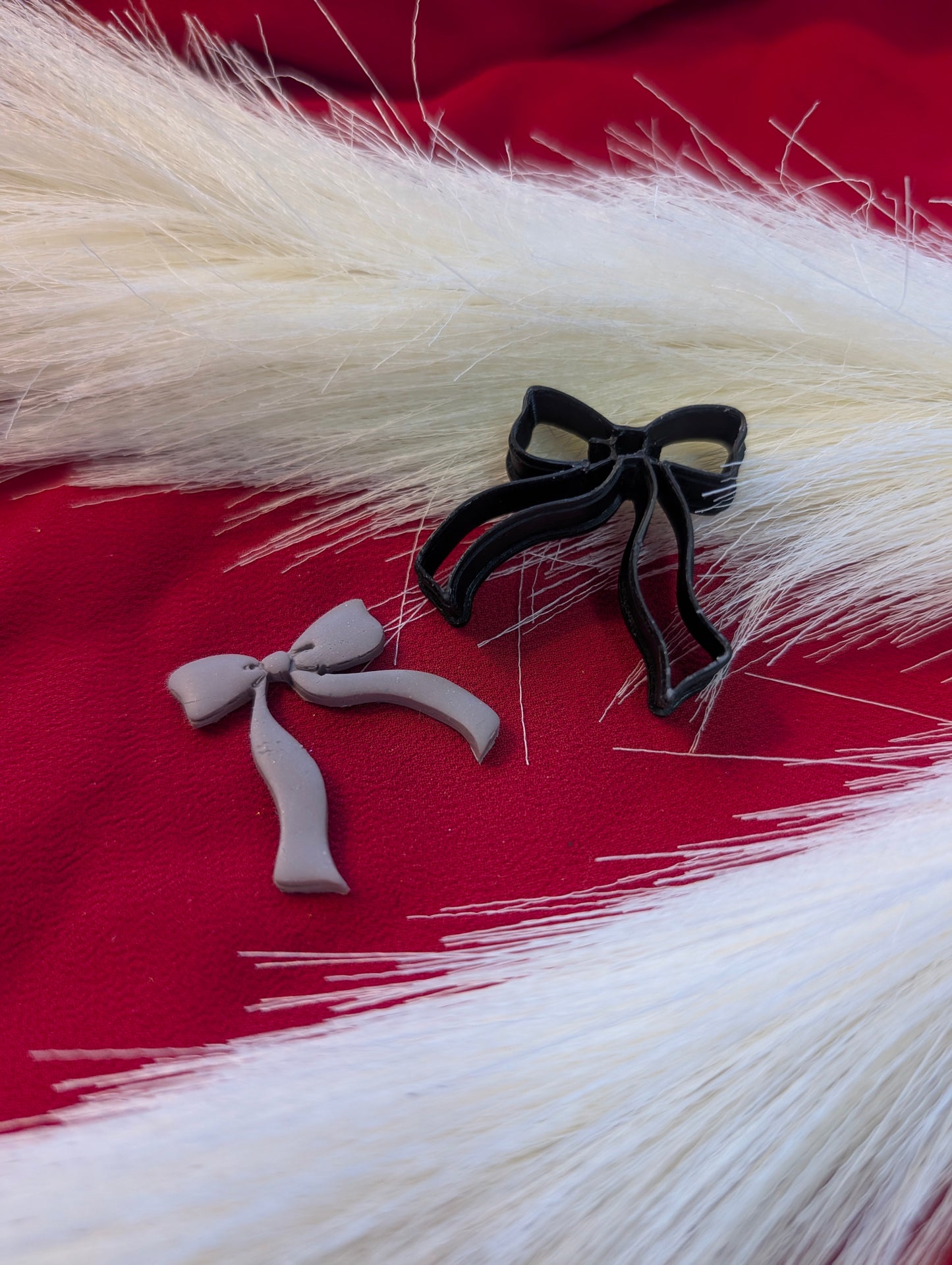 Ribbon Bow Clay Cutter
