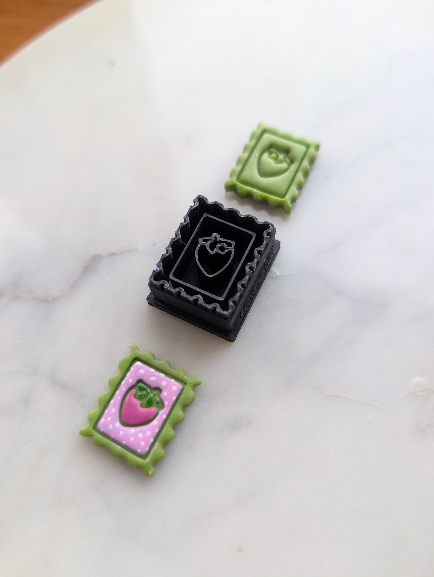 Strawberry Stamp Sharp Clay Cutter