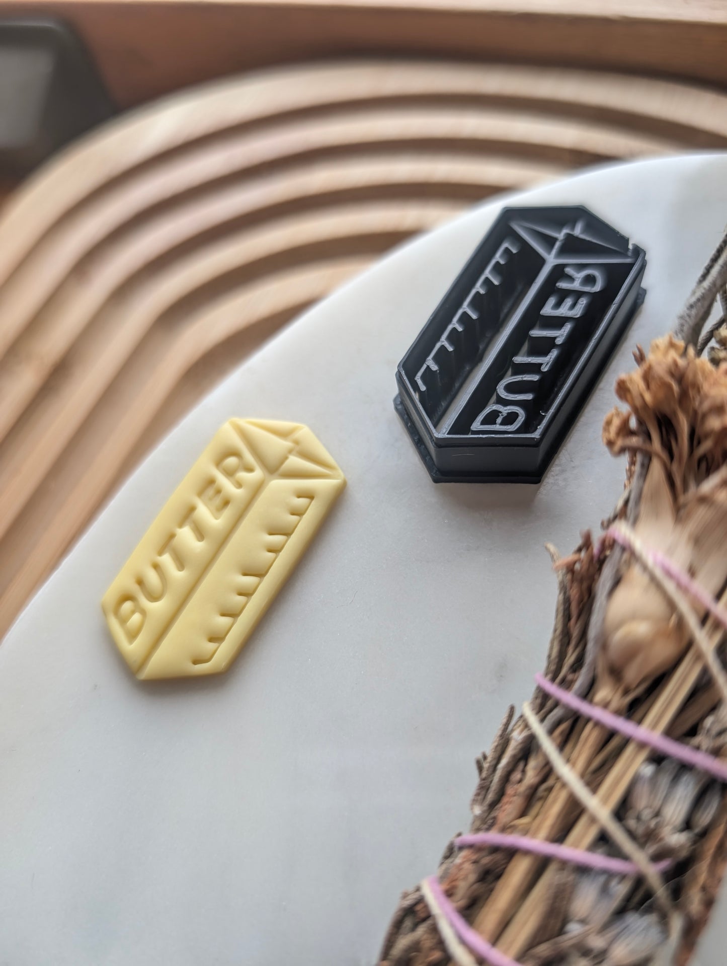 Stick of Butter Sharp Clay Cutter