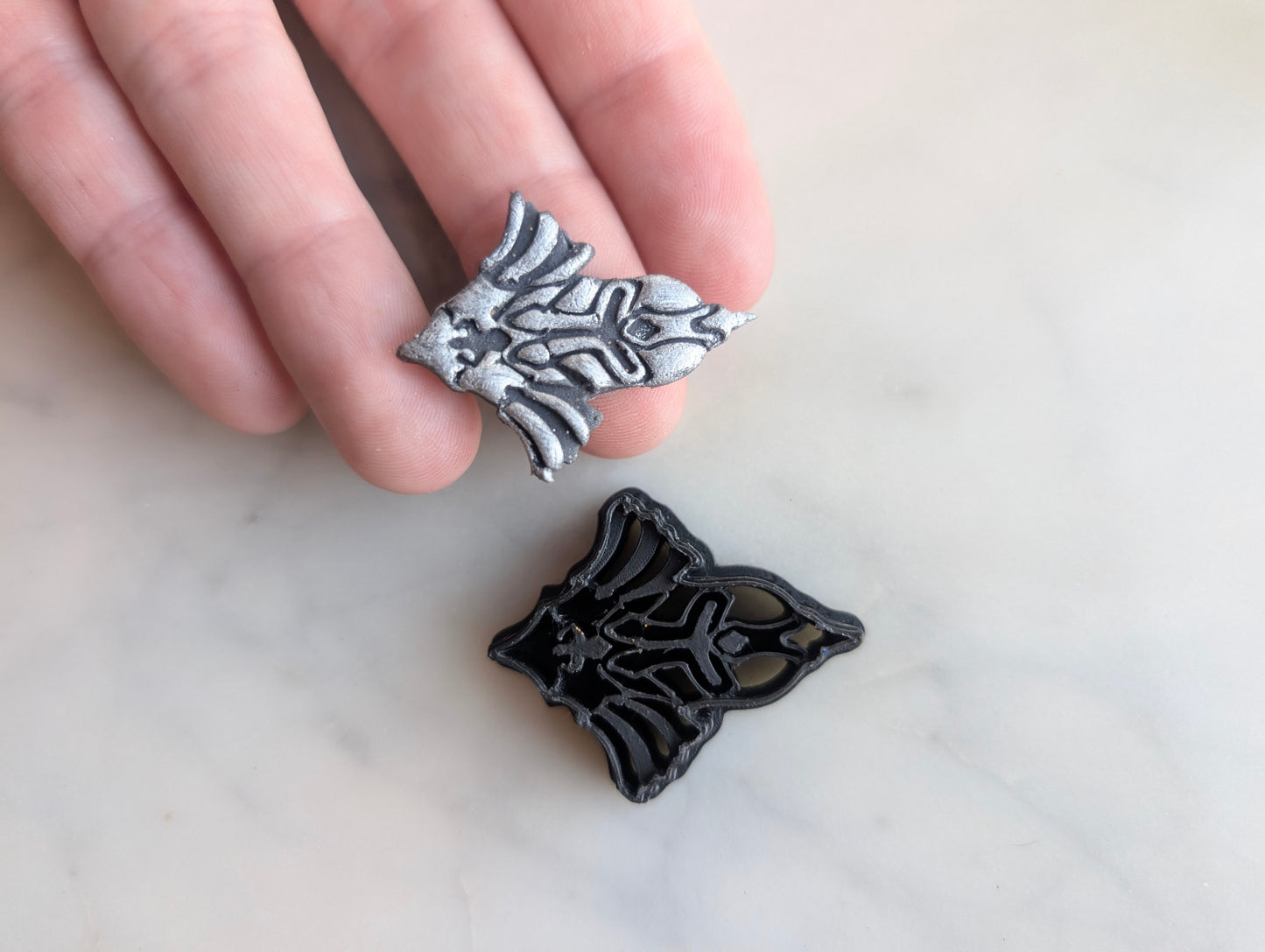 Queen's Knight in Armor Bust Sharp Clay Cutter