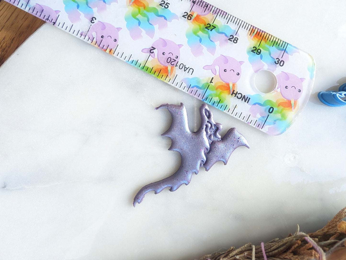 Leaping Flying Dragon Embossed Sharp Clay Cutter