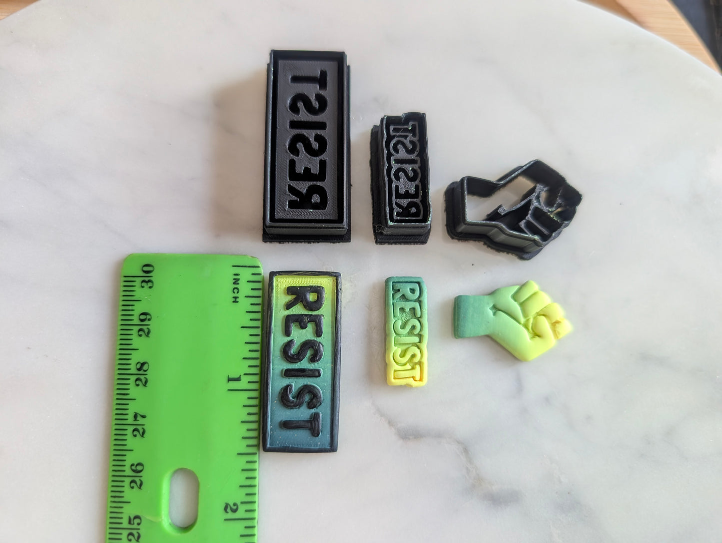 Set of 3 RESIST Sharp Clay Cutters
