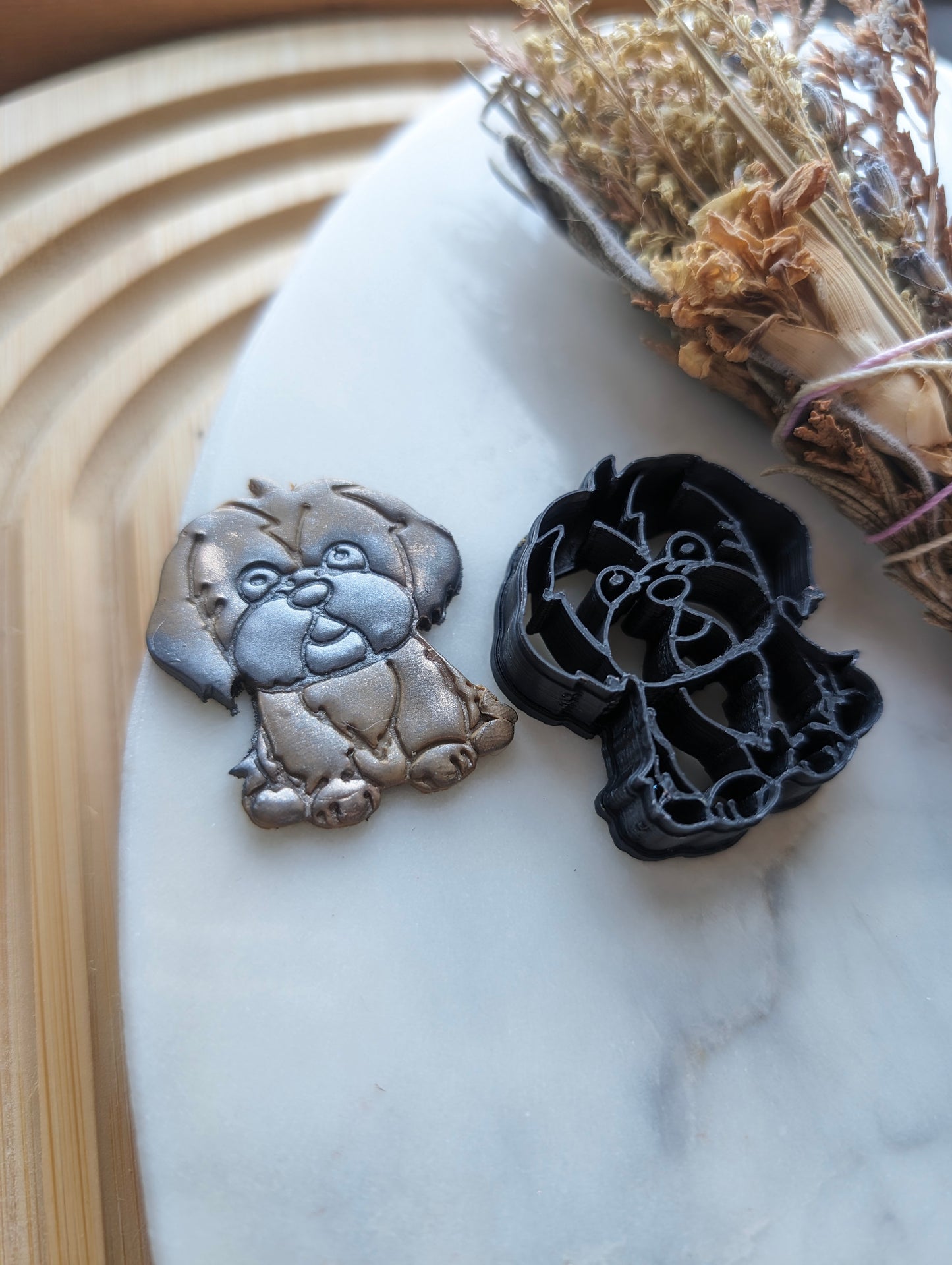 Shih Tzu Cute Dog Cutter Sharp Clay Cutter